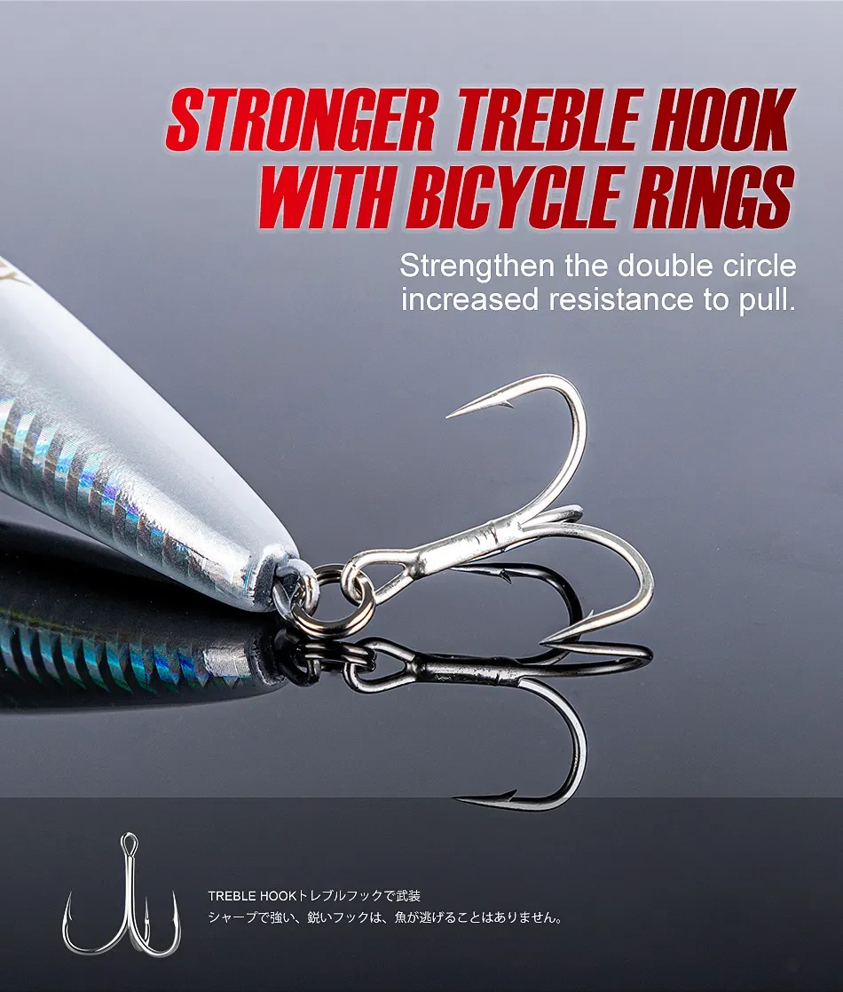 NOEBY - SINKING PENCIL FISHING LURE 14G - 9