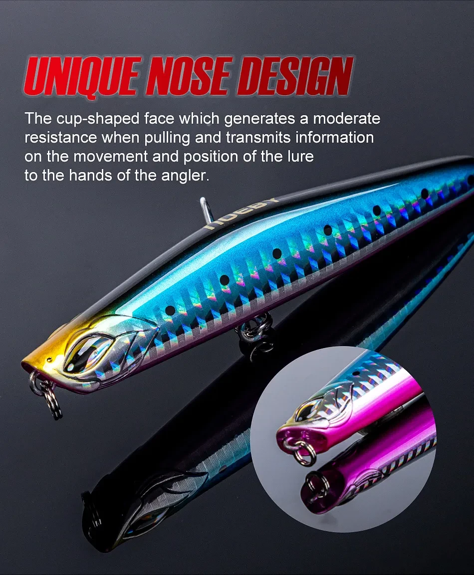 NOEBY - SINKING PENCIL FISHING LURE 14G - 12