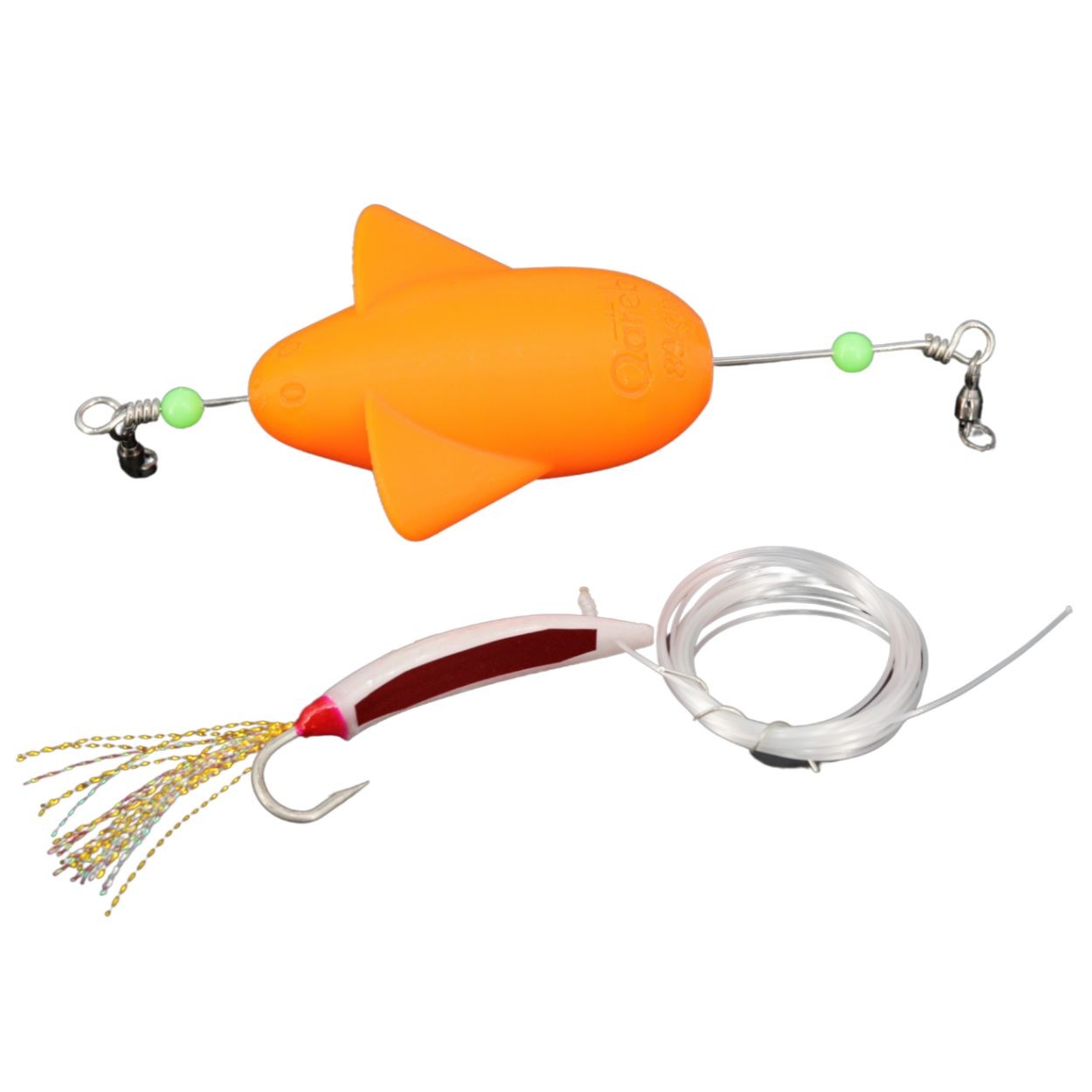 Mouse Lure with Feather for Tuna and Trevally
