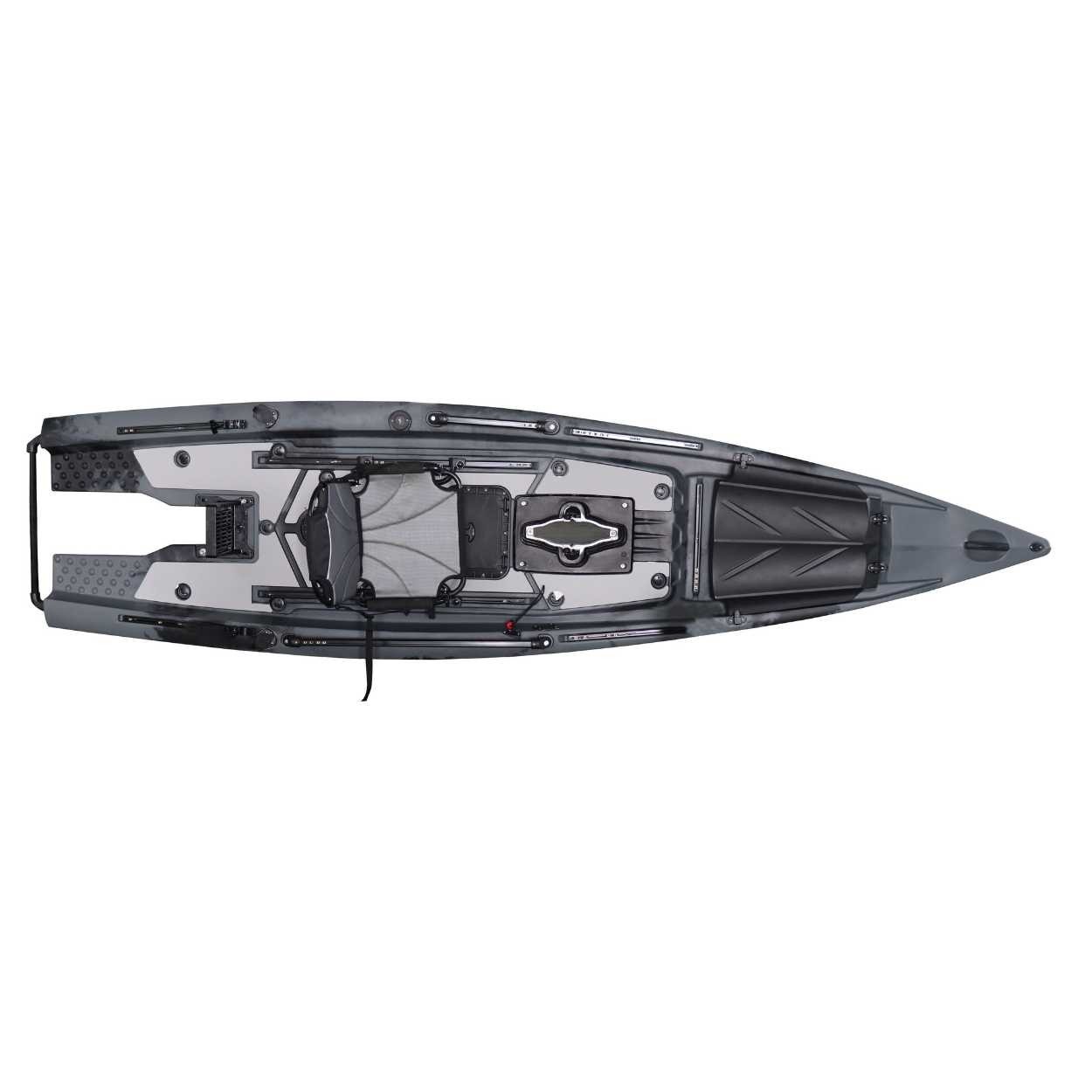 Skiff Pro Kayak with Accessories (Engine 4 stroke 5 HP - Stabilizer Kit ) - 4