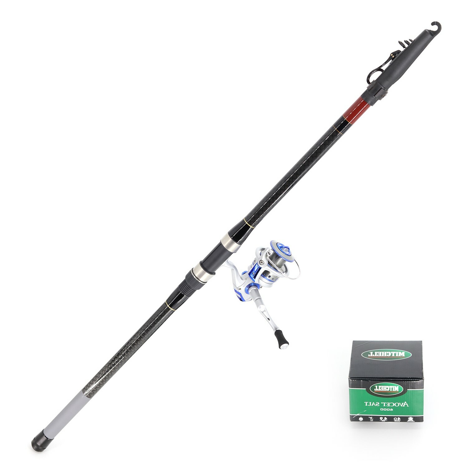 PILOT & MITCHELL - SHORE FISHING COMBO - ROD 3.6M & REEL 6000 WITH TACKLE