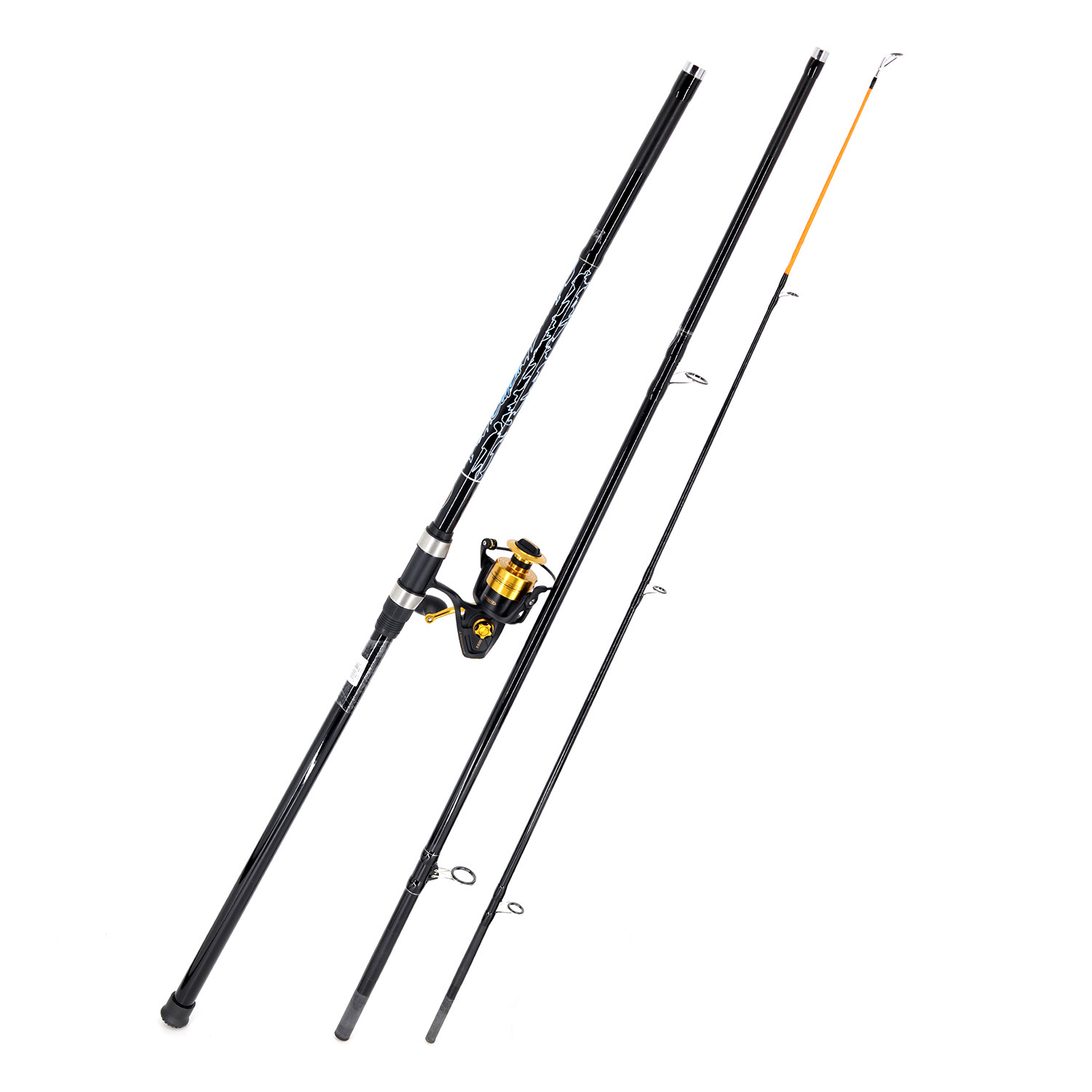 MITCHELL & PENN - SHORE FISHING COMBO - ROD 4.2M & REEL V5500 WITH TACKLE