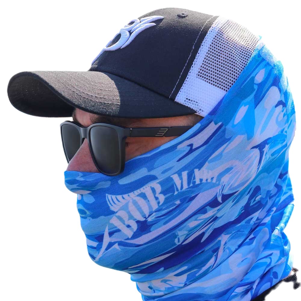 BOB MARLIN - FACE SHIELD STORM - BLUE