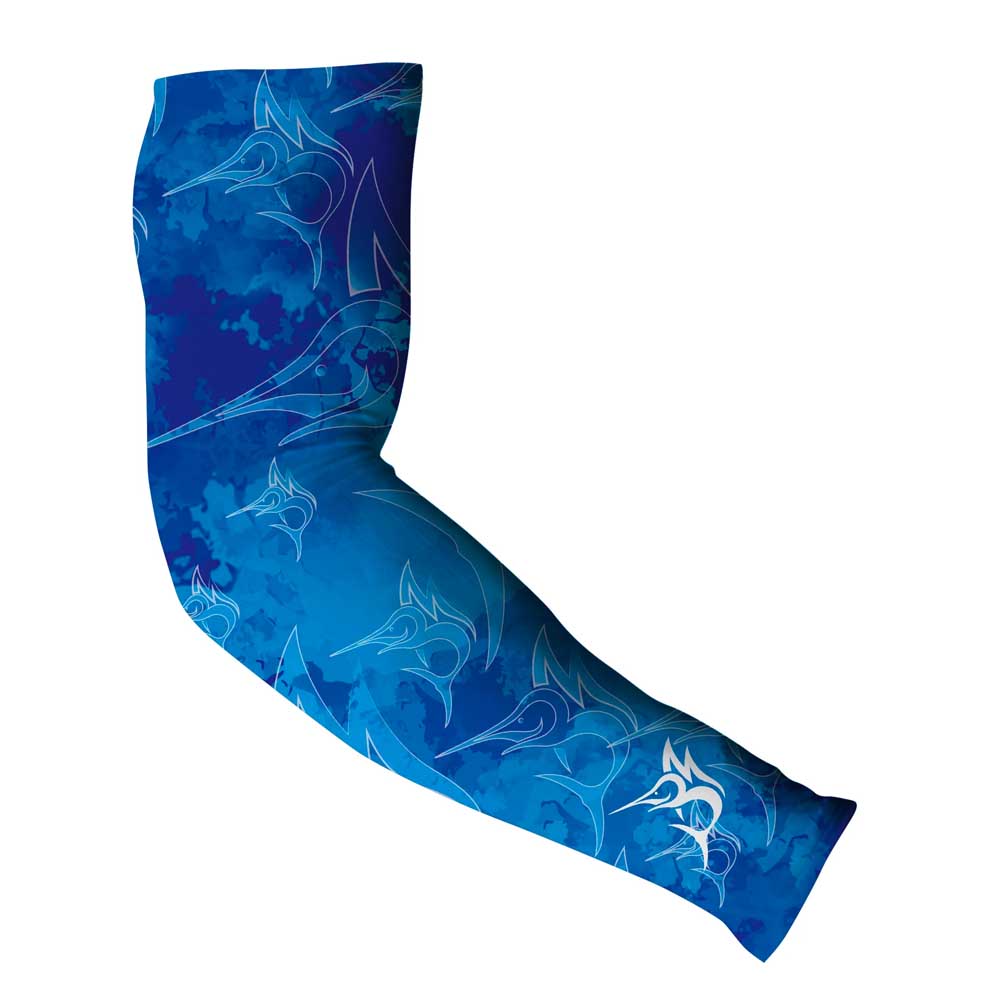 أكمام ذراع - بوب مارلين جراندر - أزرق