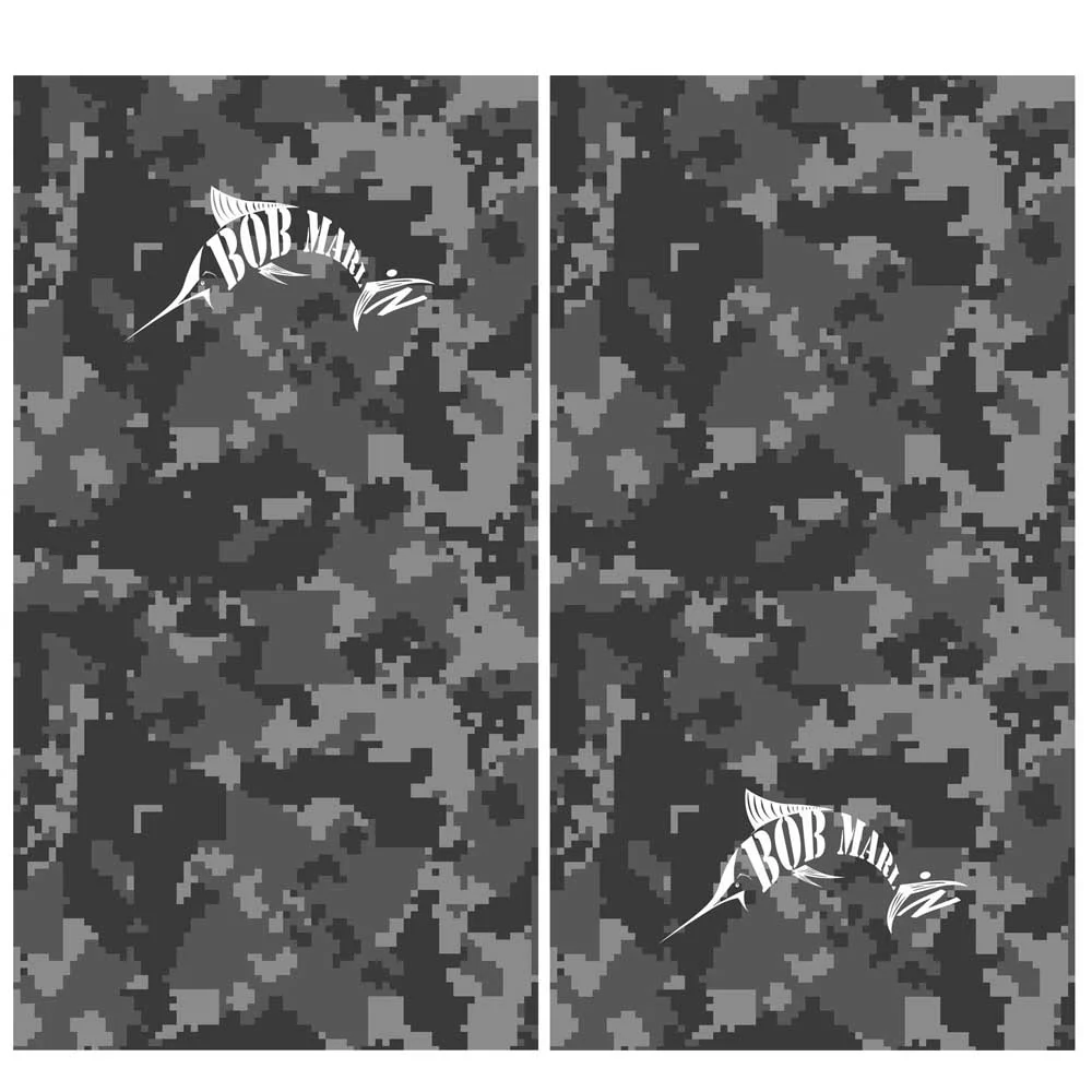 قناع وجه - بوب مارلين ديجيتال - رمادي