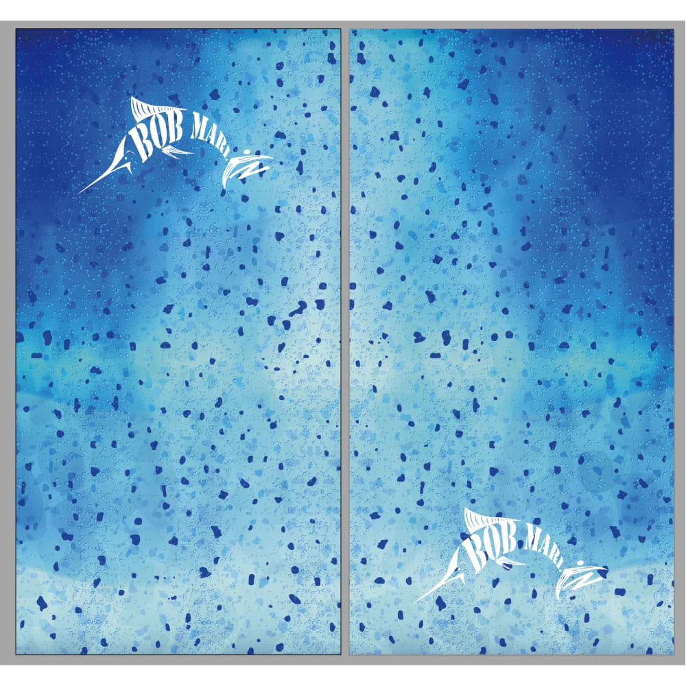 قناع وجه - بوب مارلين ماهي - أزرق