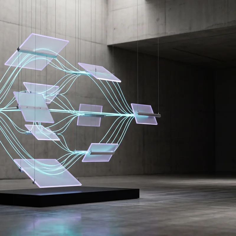 Redaktionelle Illustration zu Deterministische KI-Workflows mit ADK-Graphen architektonisch gestalten im Bereich Agentic Coding.