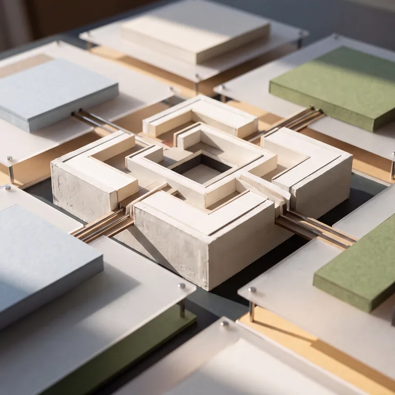 Redaktionelle Illustration zu Cross-Platform-Mobile-App-Architekturmuster für wartbare Codebases im Bereich App Development.