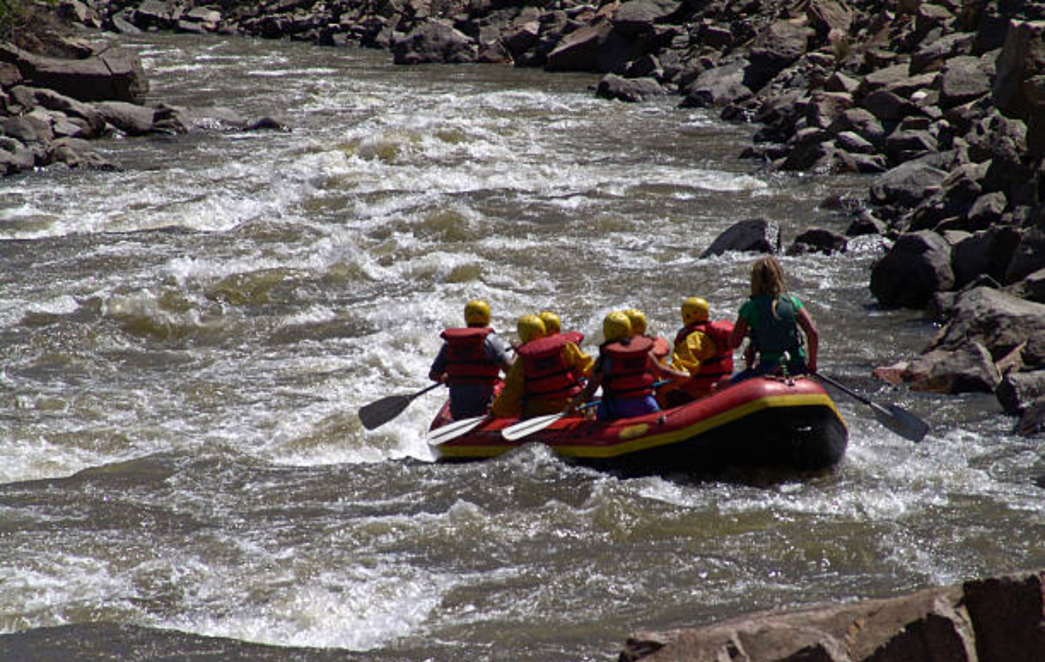 Rafting sobre el río Mendoza, foto 2 de 3