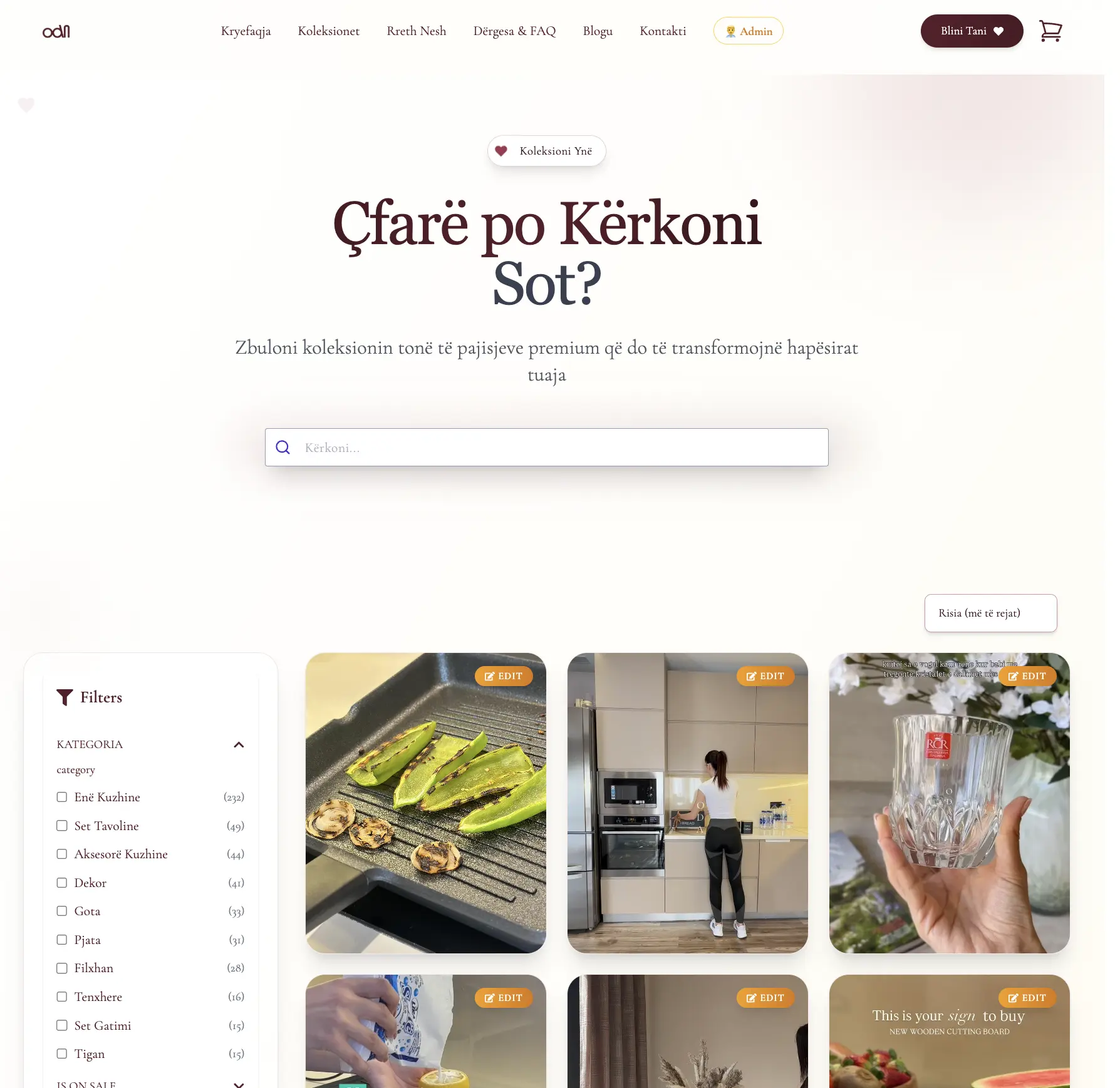 OdaShop screenshot