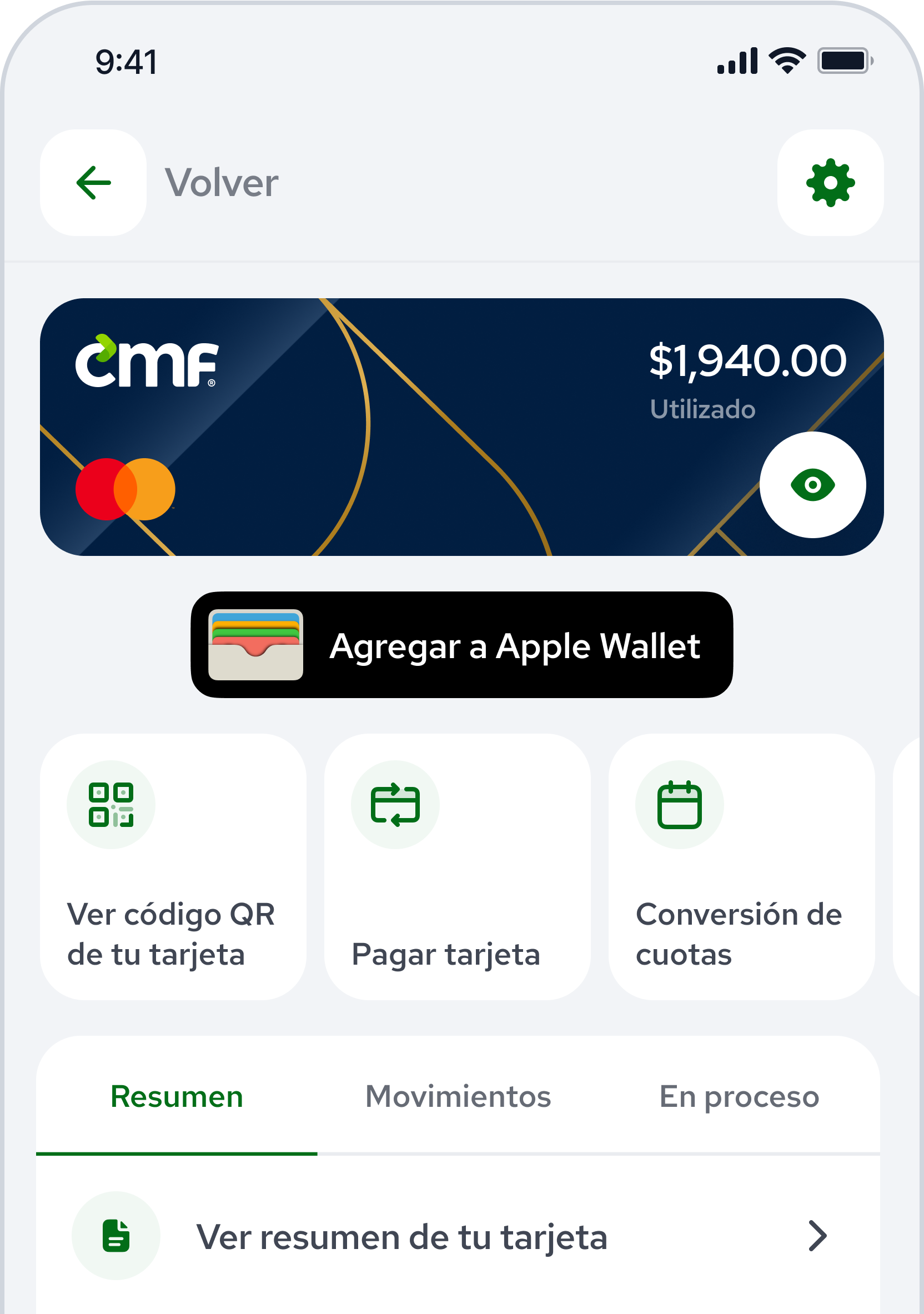 Celular con App