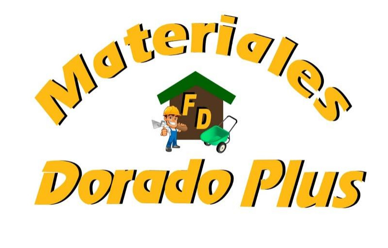 Logo Materiales Dorado Plus