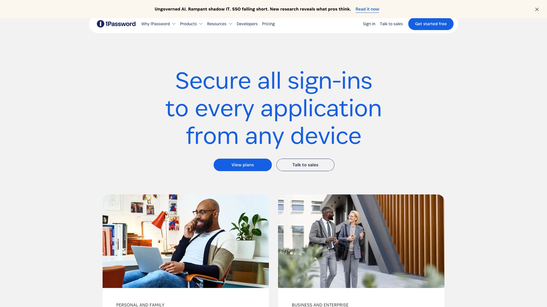 Screenshot of 1Password: Your Digital Vault