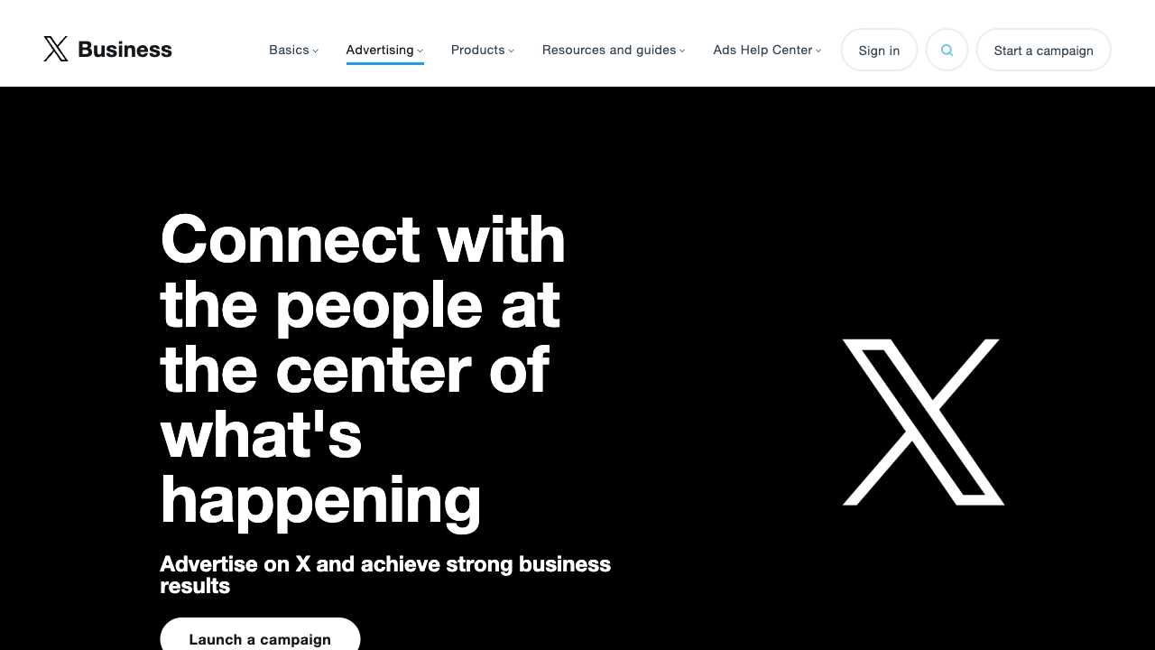Screenshot of Twitter Ads