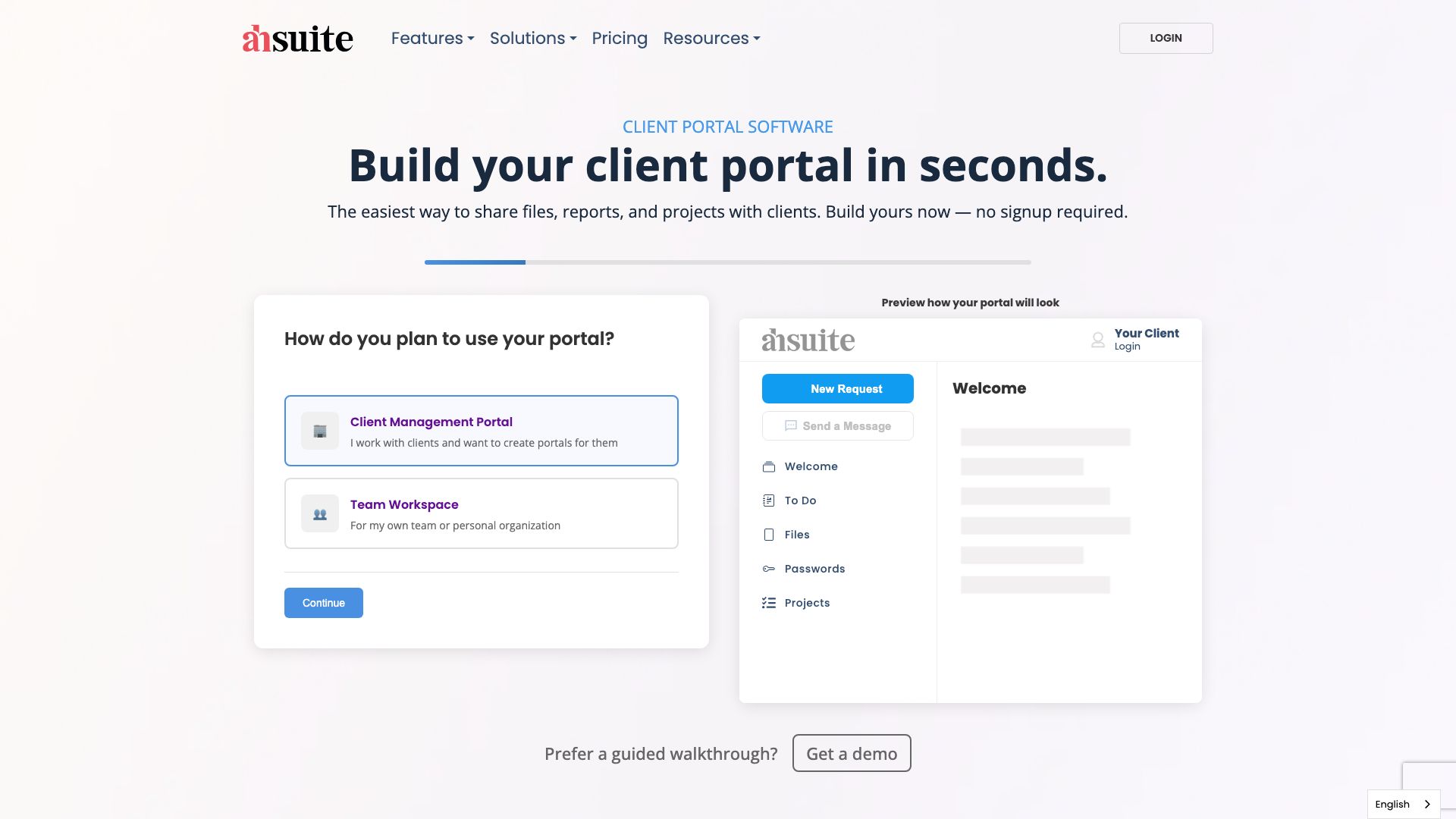 Screenshot of AHSuite: All-in-One Agency Management Software