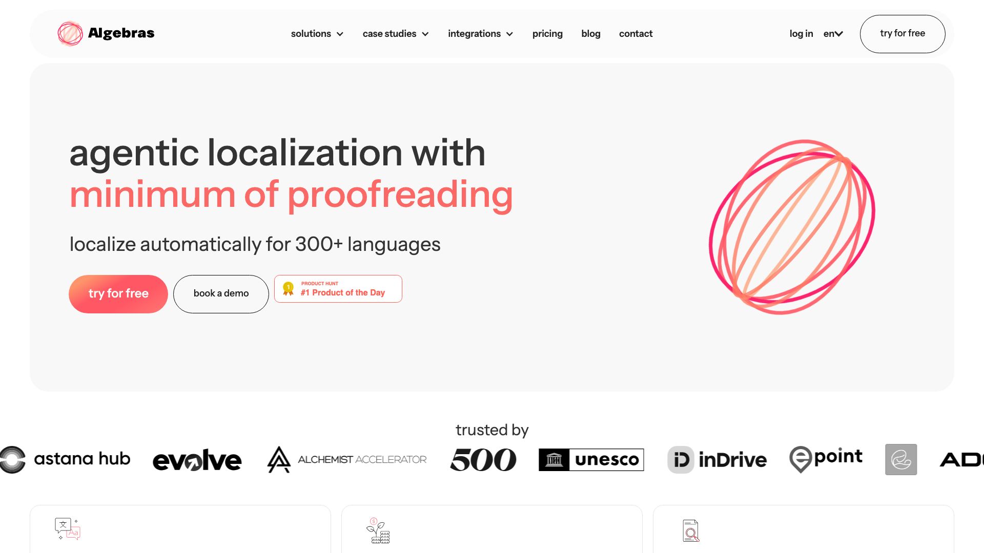 Screenshot of Algebras.ai: AI-Powered Scientific Discovery