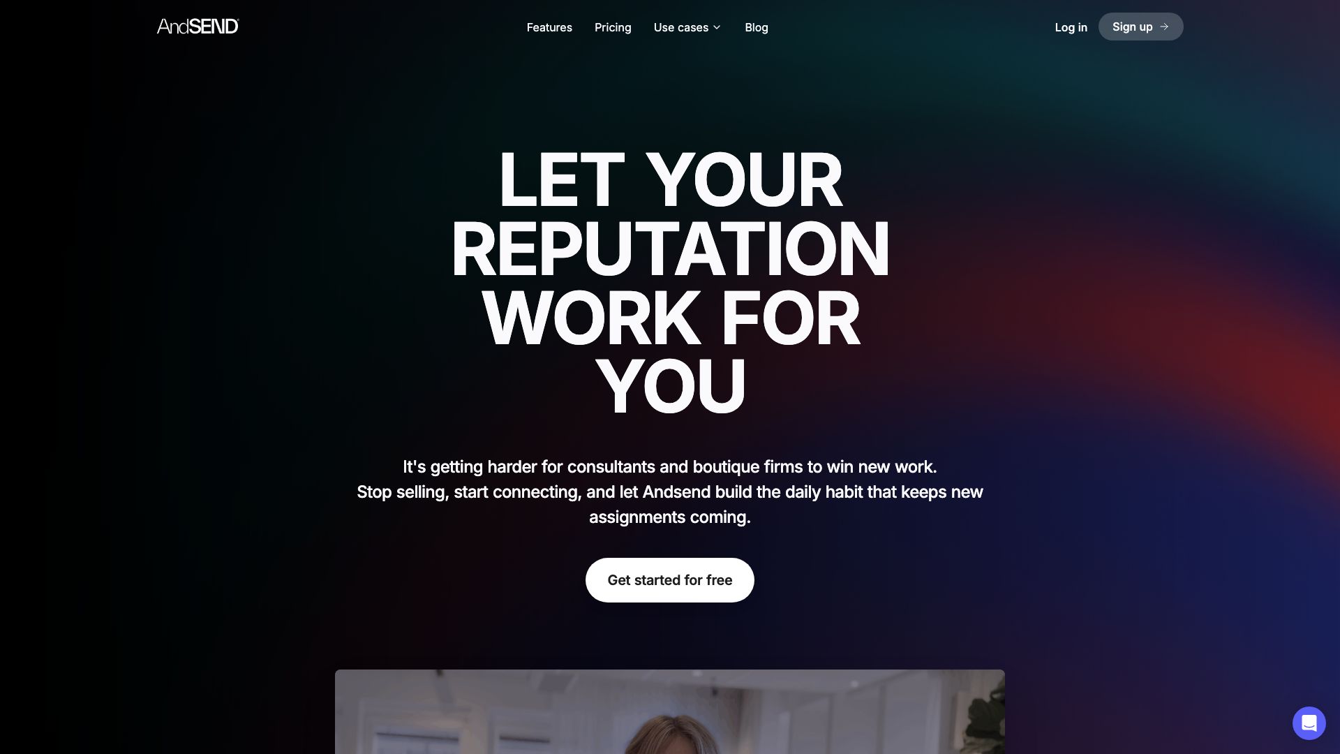 Screenshot of AndSend