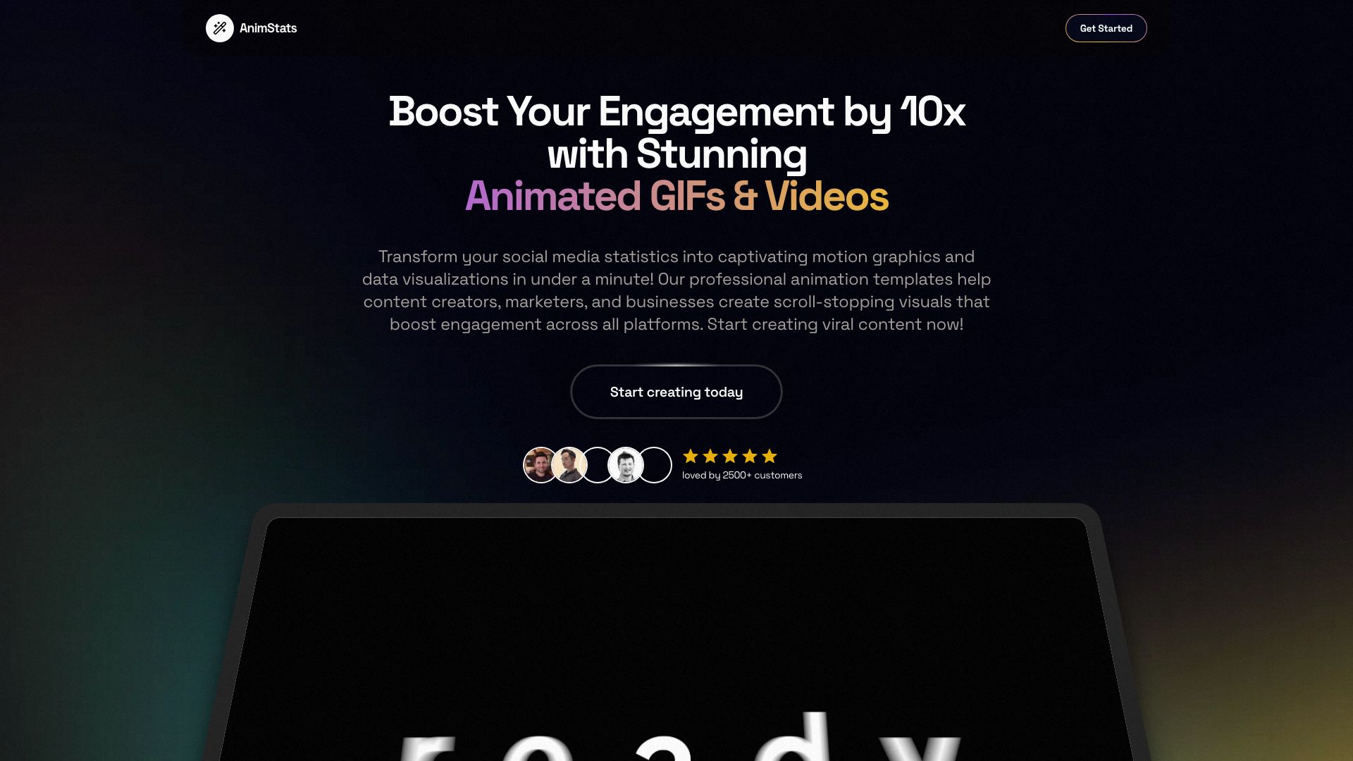 Screenshot of AnimStats: Your Anime Analytics Hub