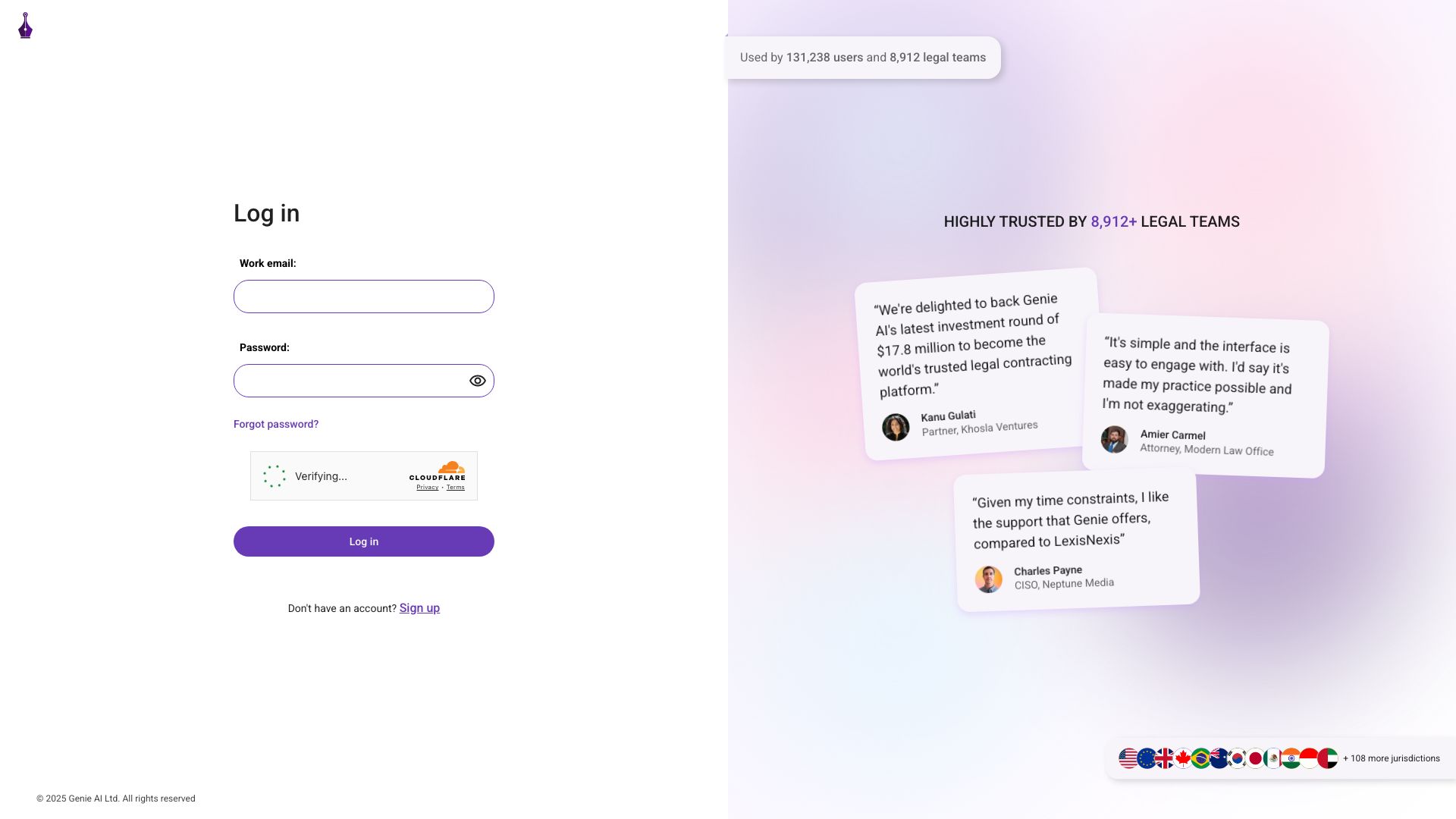 Screenshot of GenieAI: Your AI-Powered Content Co-Pilot