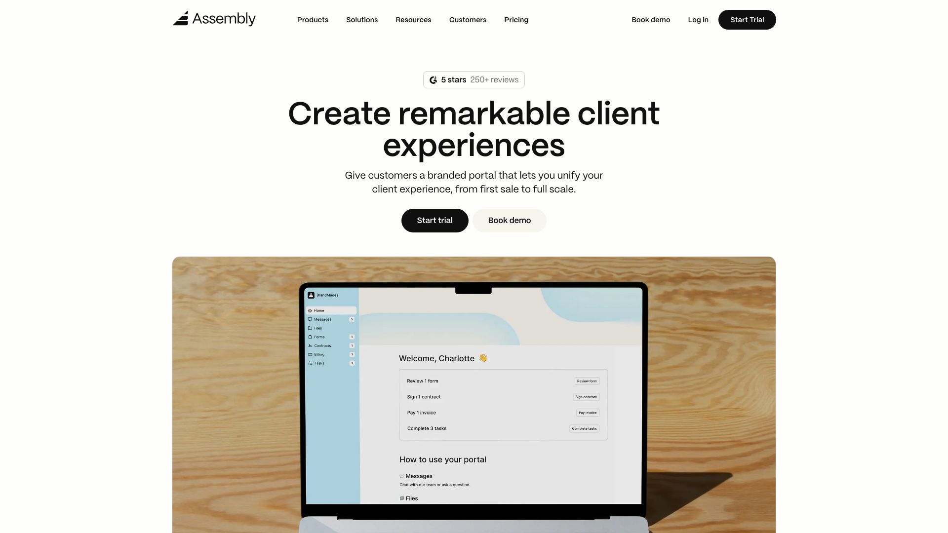 Screenshot of Assembly: The AI-Powered Platform for Strategic Decisions