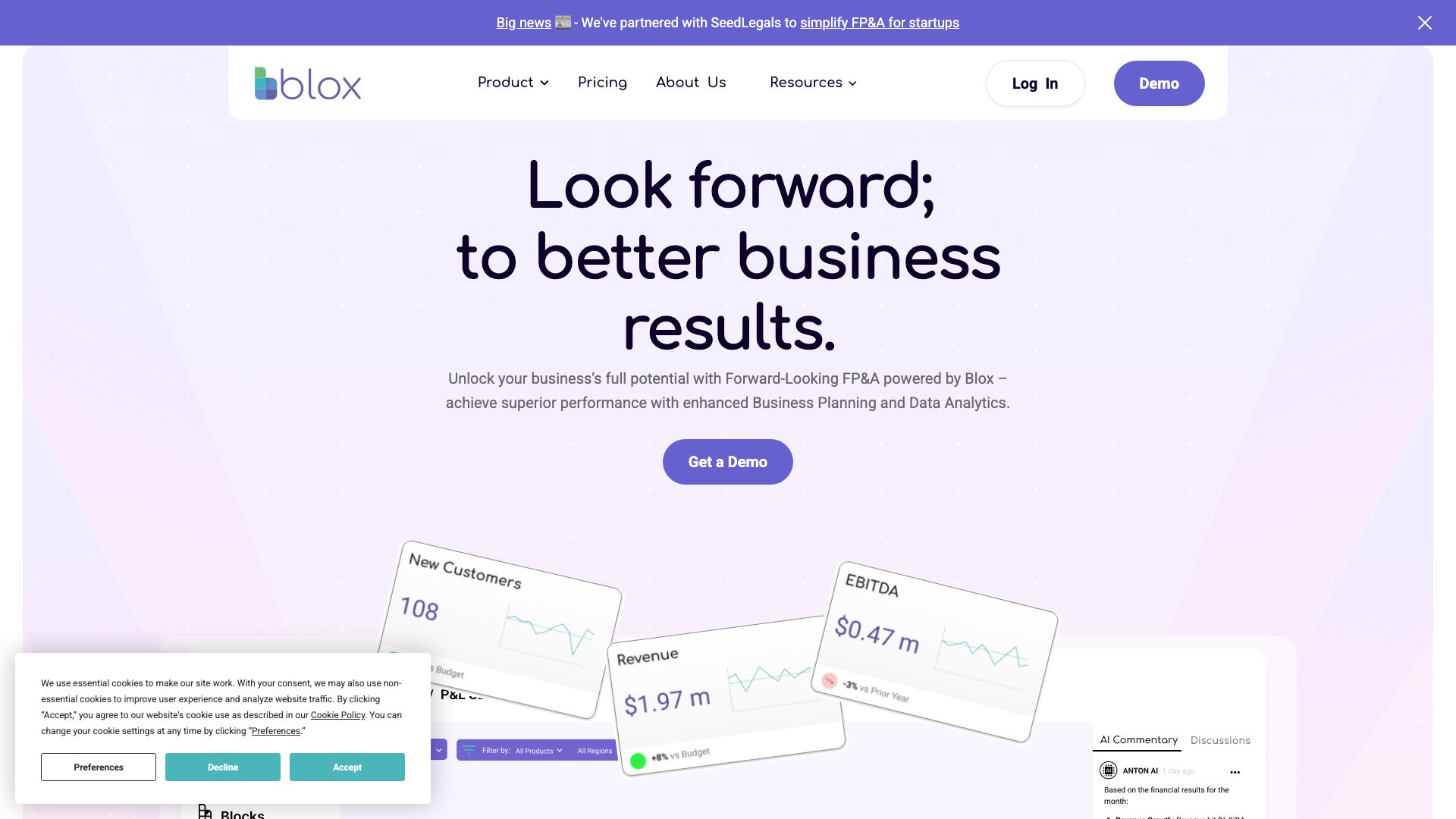 Screenshot of blox.so - Your All-in-One Notion Productivity Hub