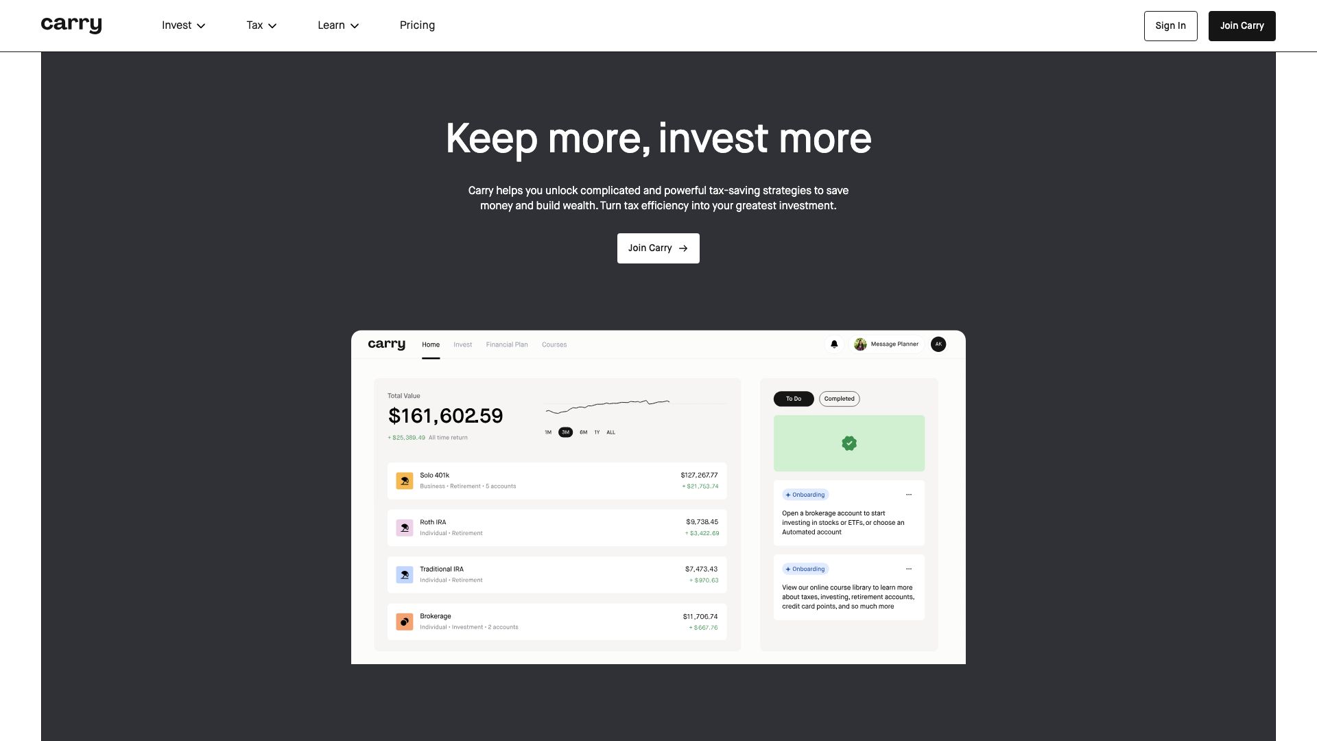 Screenshot of CarryMoney - Secure Cash Delivery Services
