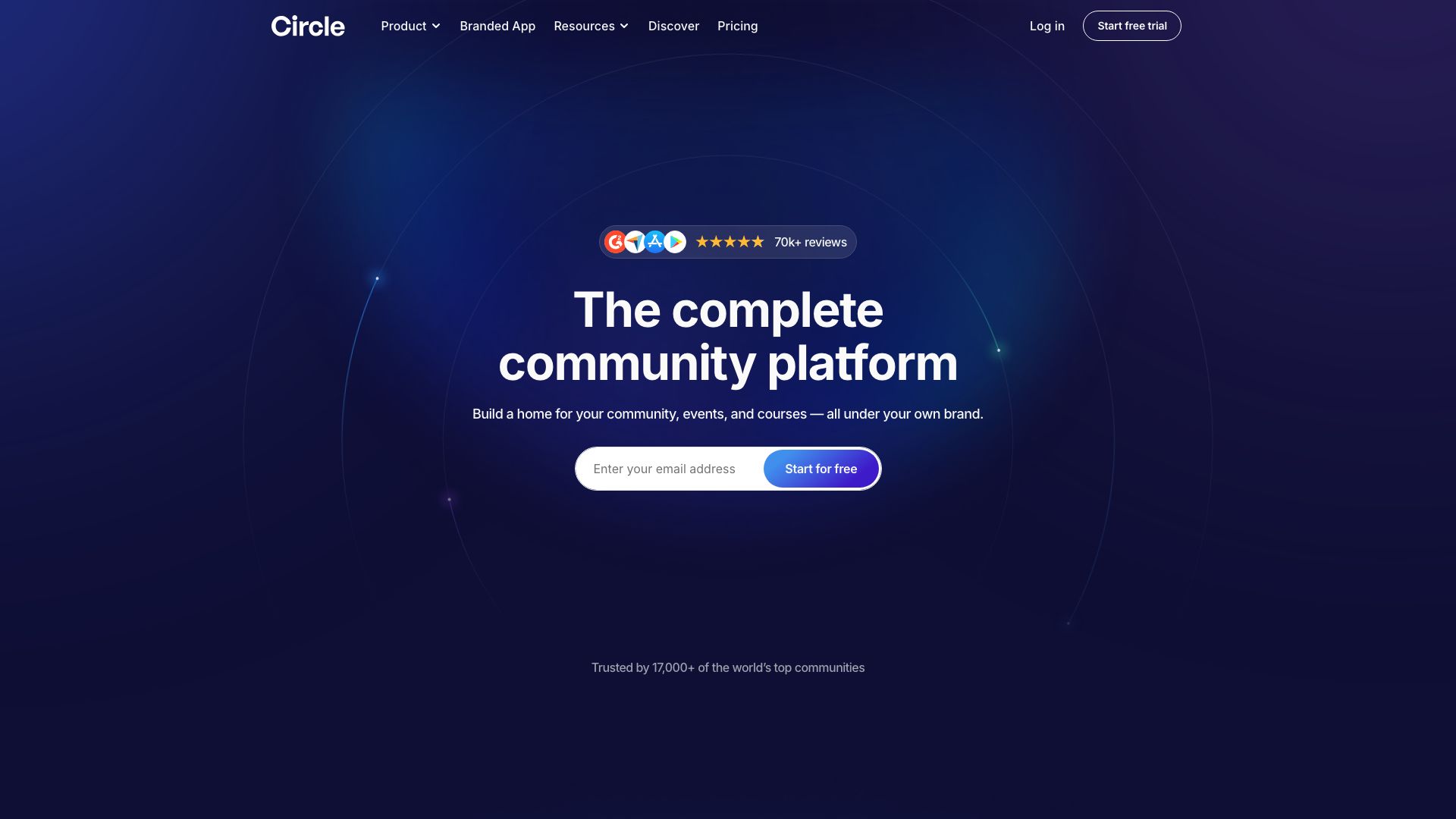 Screenshot of Circle: Your All-in-One Community Platform