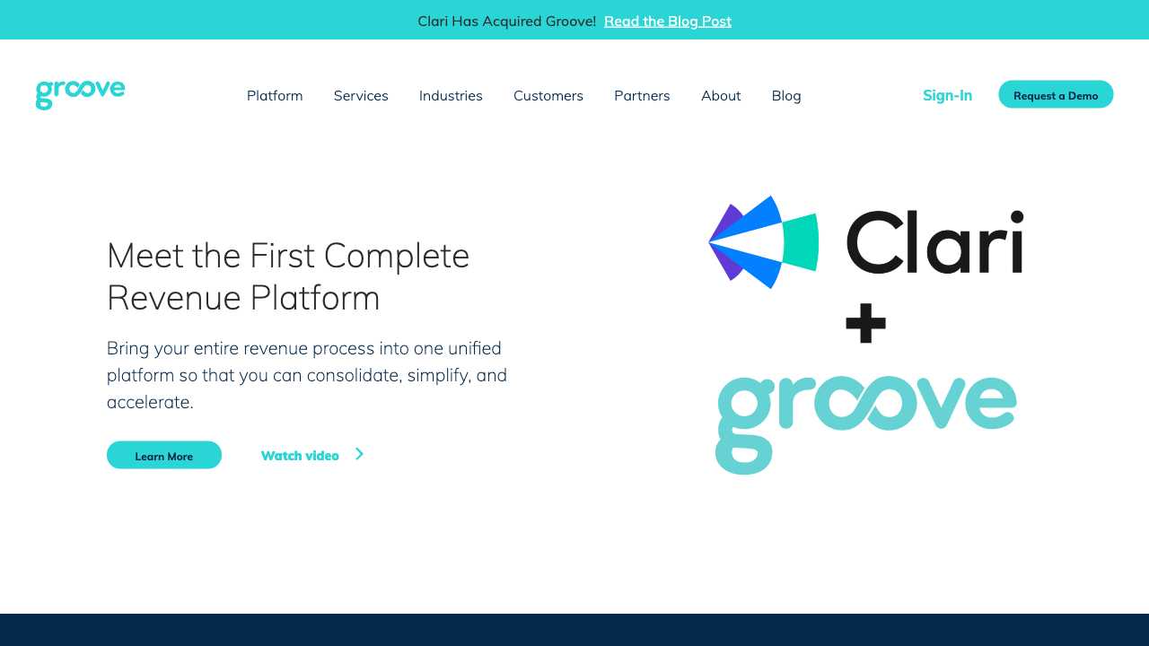 Screenshot of Groove
