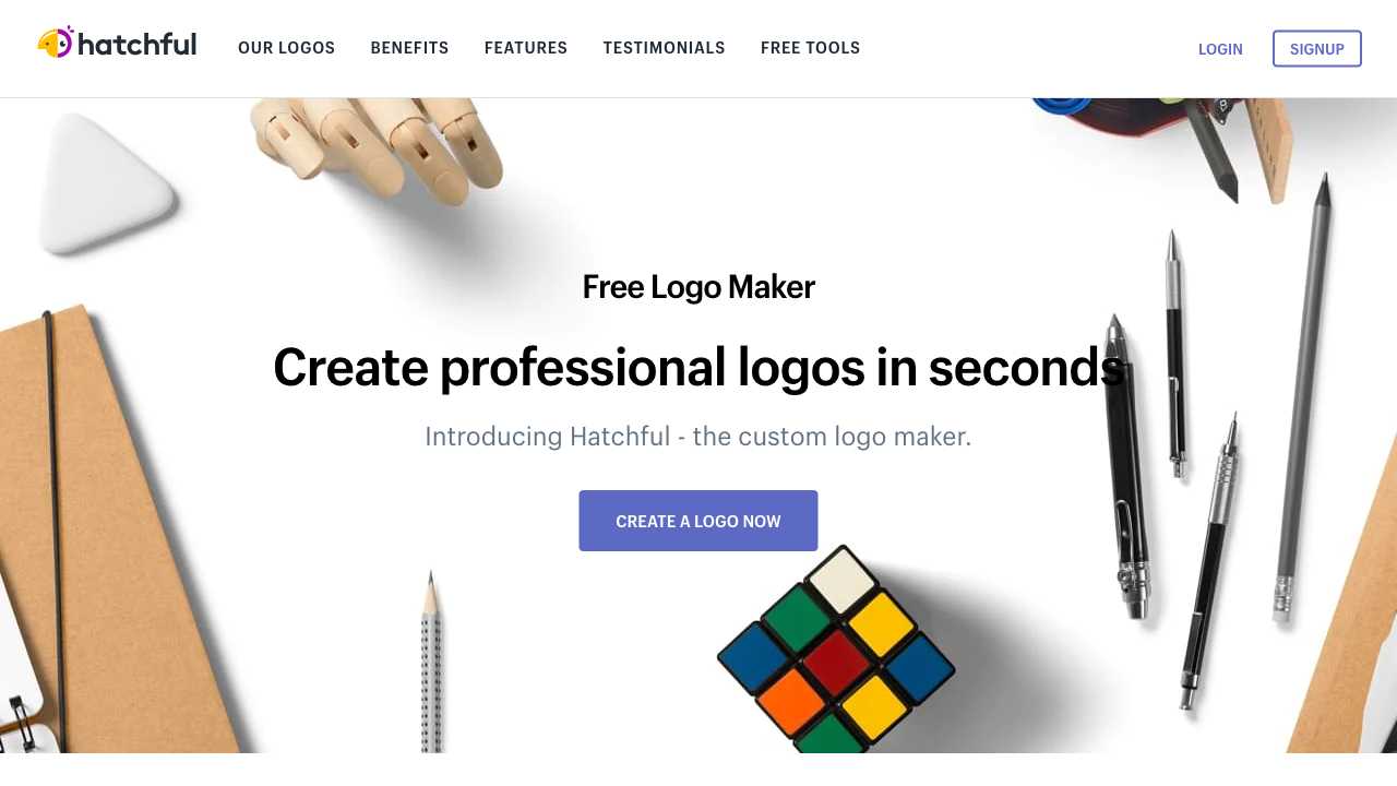 Screenshot of Hatchful: Create Your Own Business Logo in Minutes
