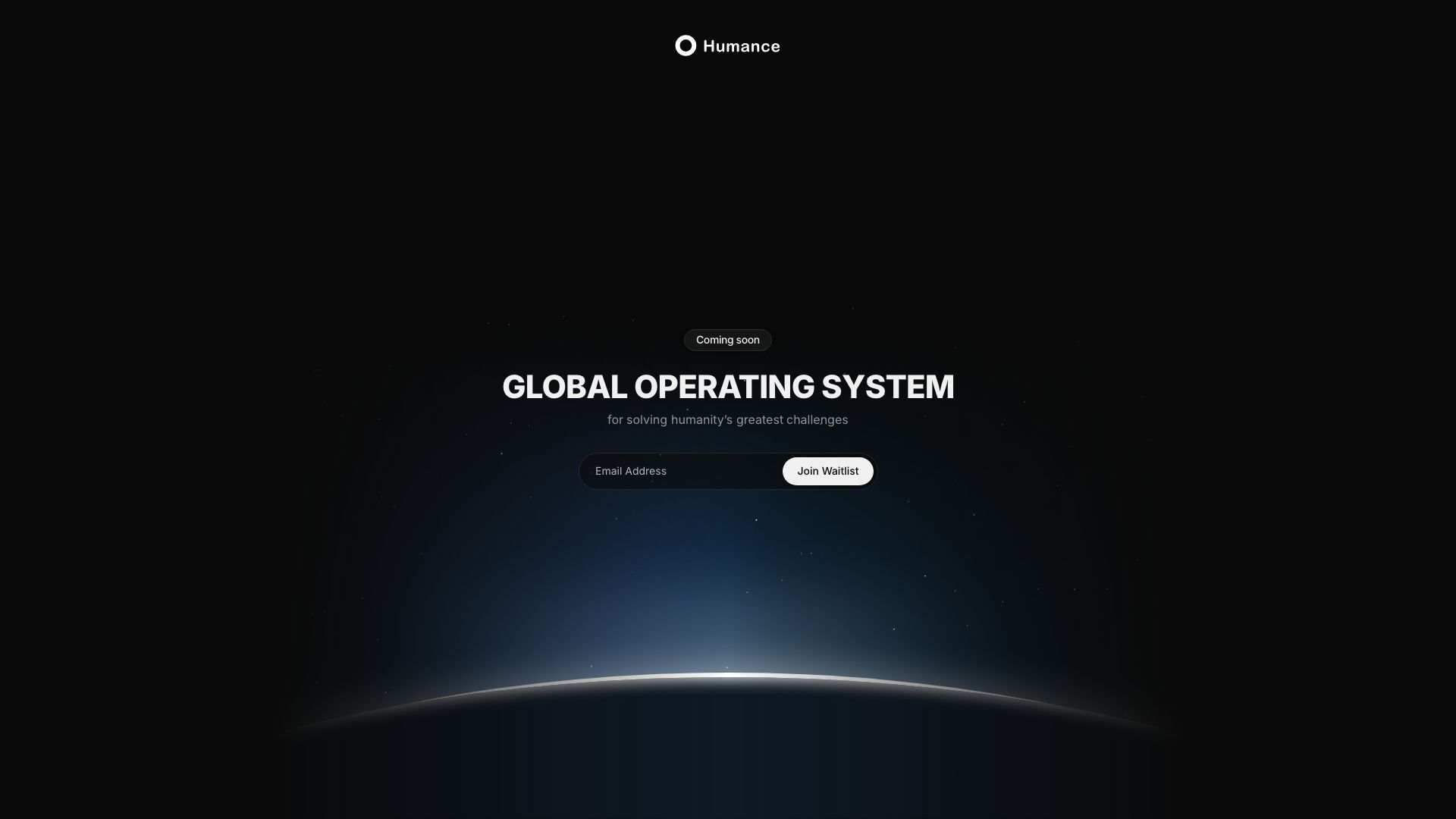 Screenshot of Humance AI