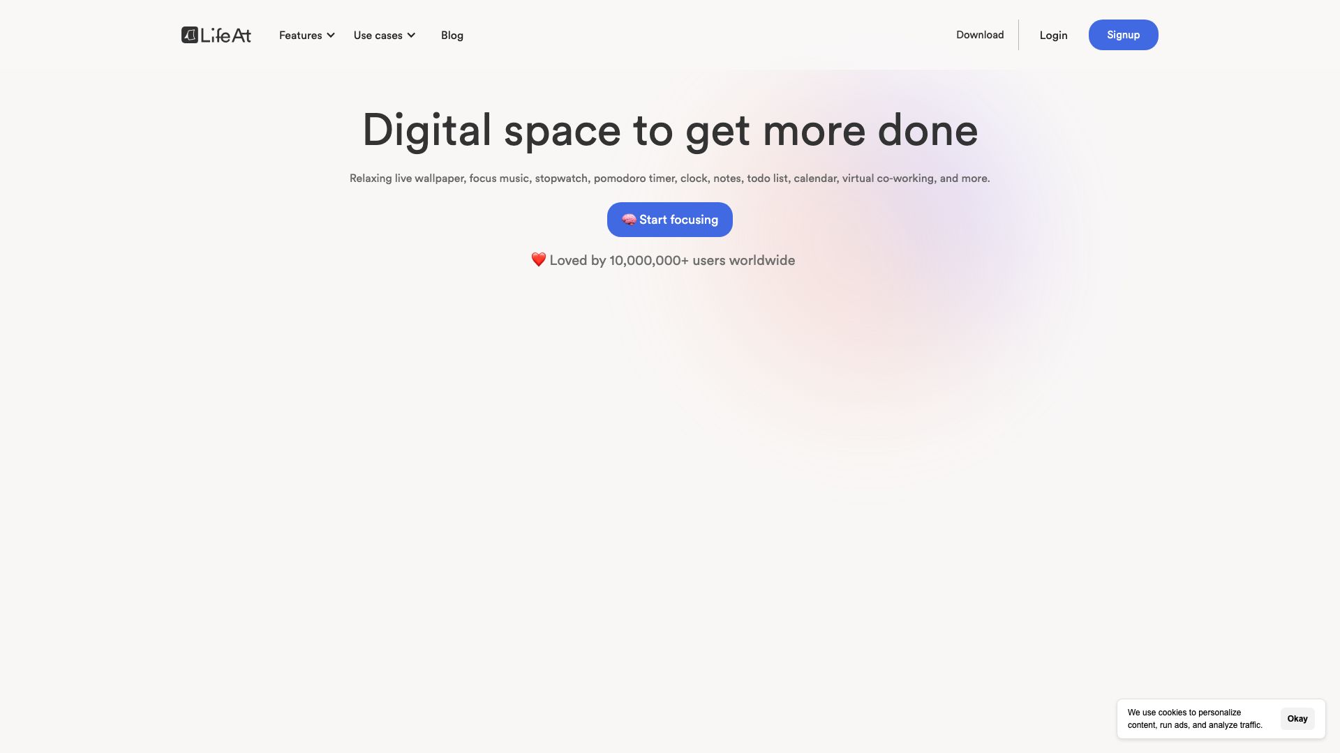 Screenshot of LifeAt.io: Discover Your Next Career Move
