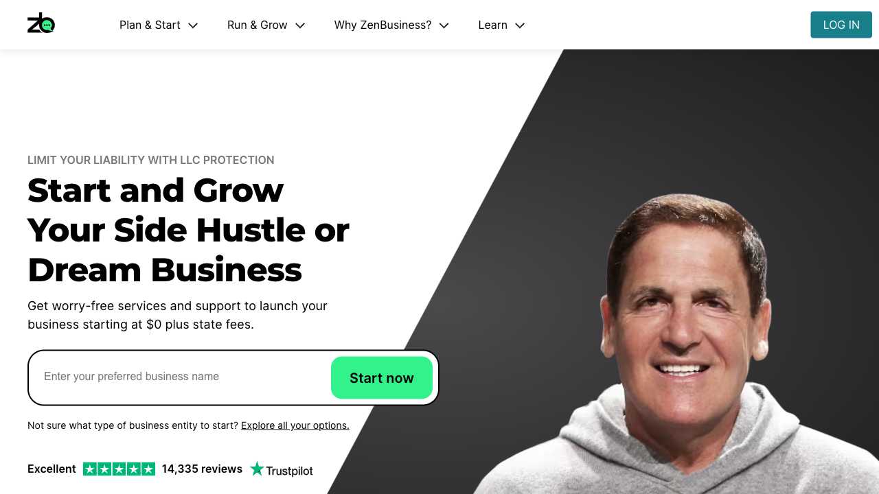 Screenshot of Logaster: Free Logo Design and Branding Solutions