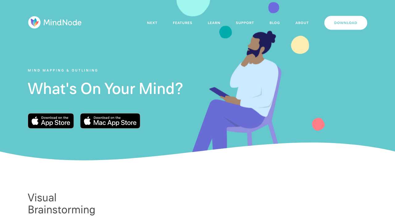 Screenshot of MindNode