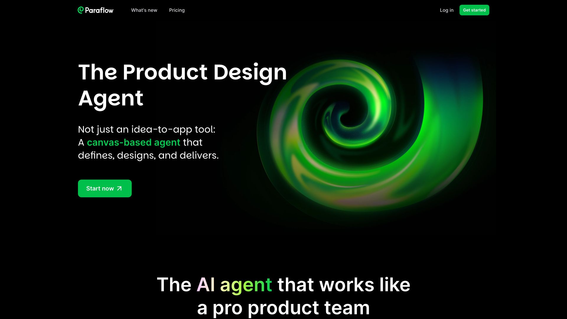 Screenshot of Paraflow: AI for Process Optimization