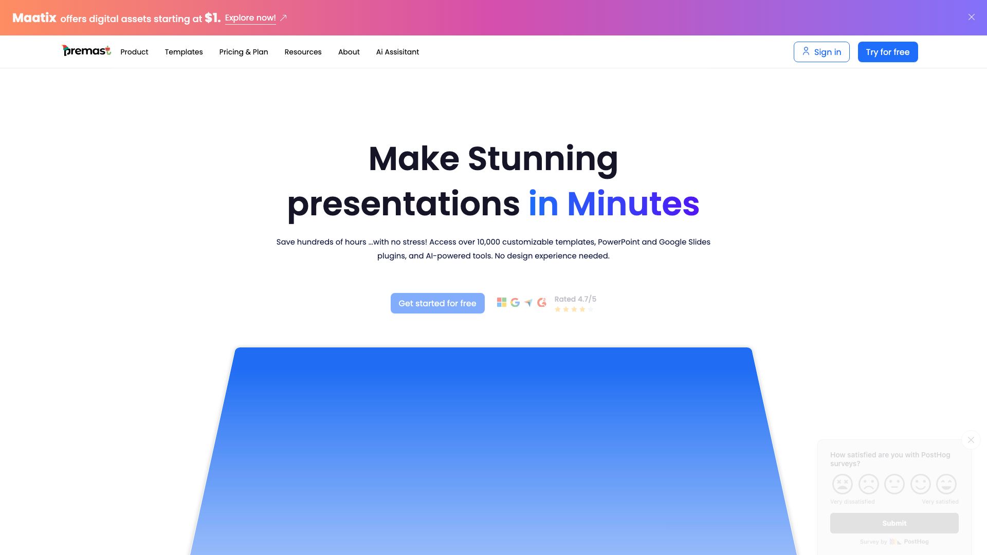 Screenshot of Premast: AI-Powered Product Management & Strategy
