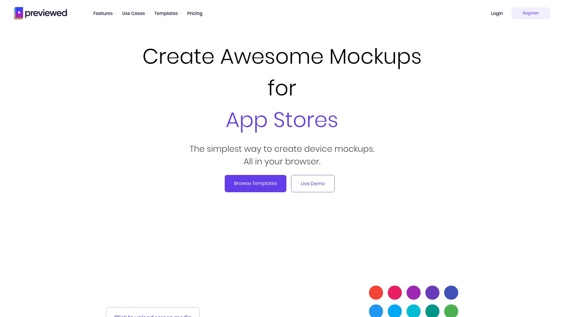 Screenshot of Previewed.app: Your All-in-One Website Preview Tool
