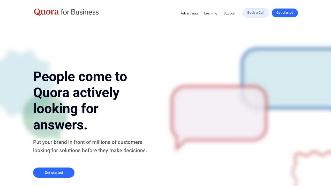 Screenshot of Quora for Business: A Powerful Platform for Businesses to Connect with Their Target Audience