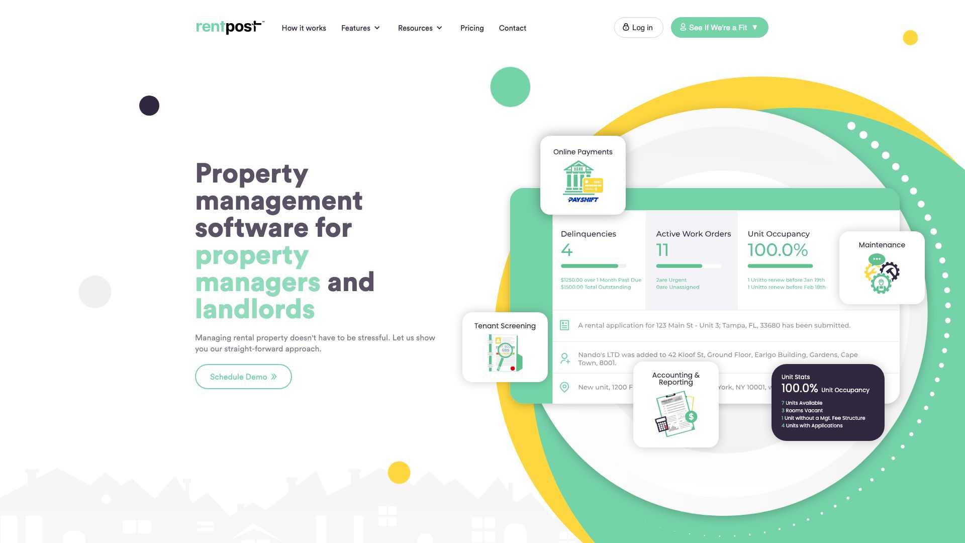 Screenshot of Rentpost: Streamlined Property Management