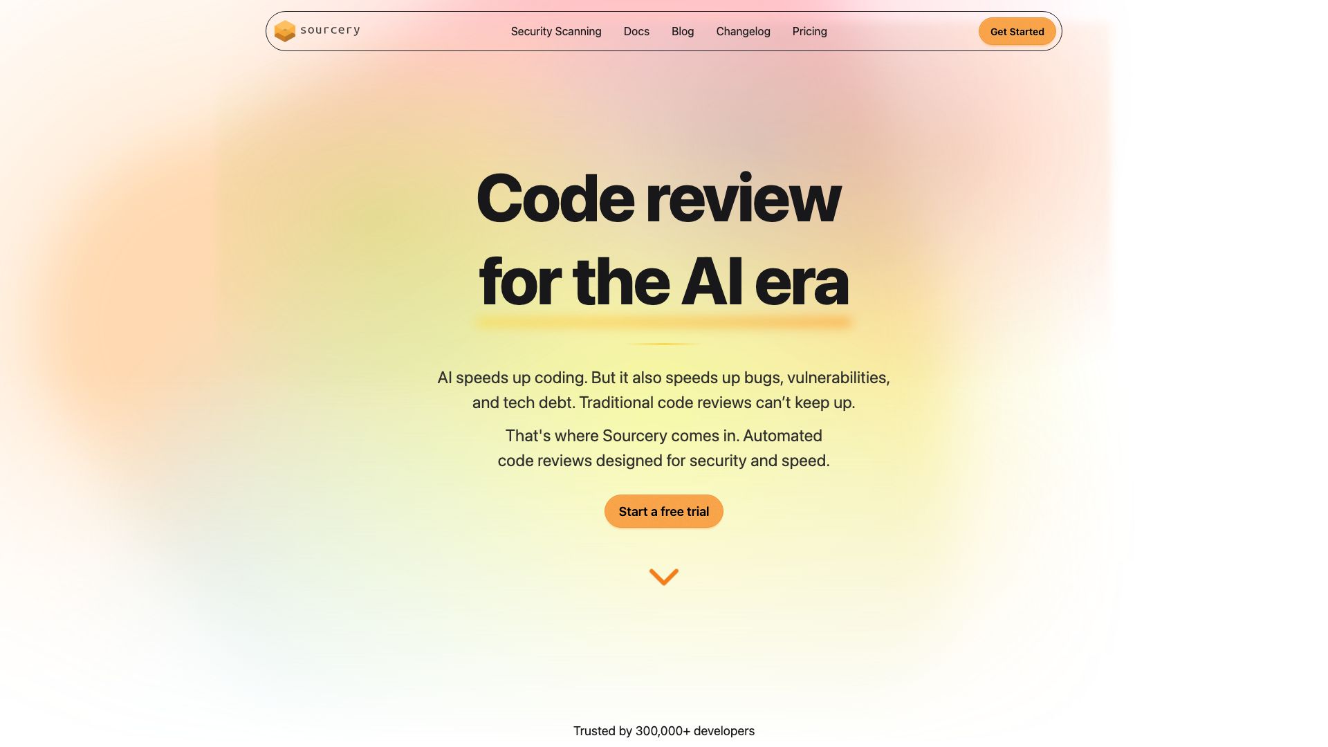 Screenshot of Sourcery AI: AI-Powered Code Optimization