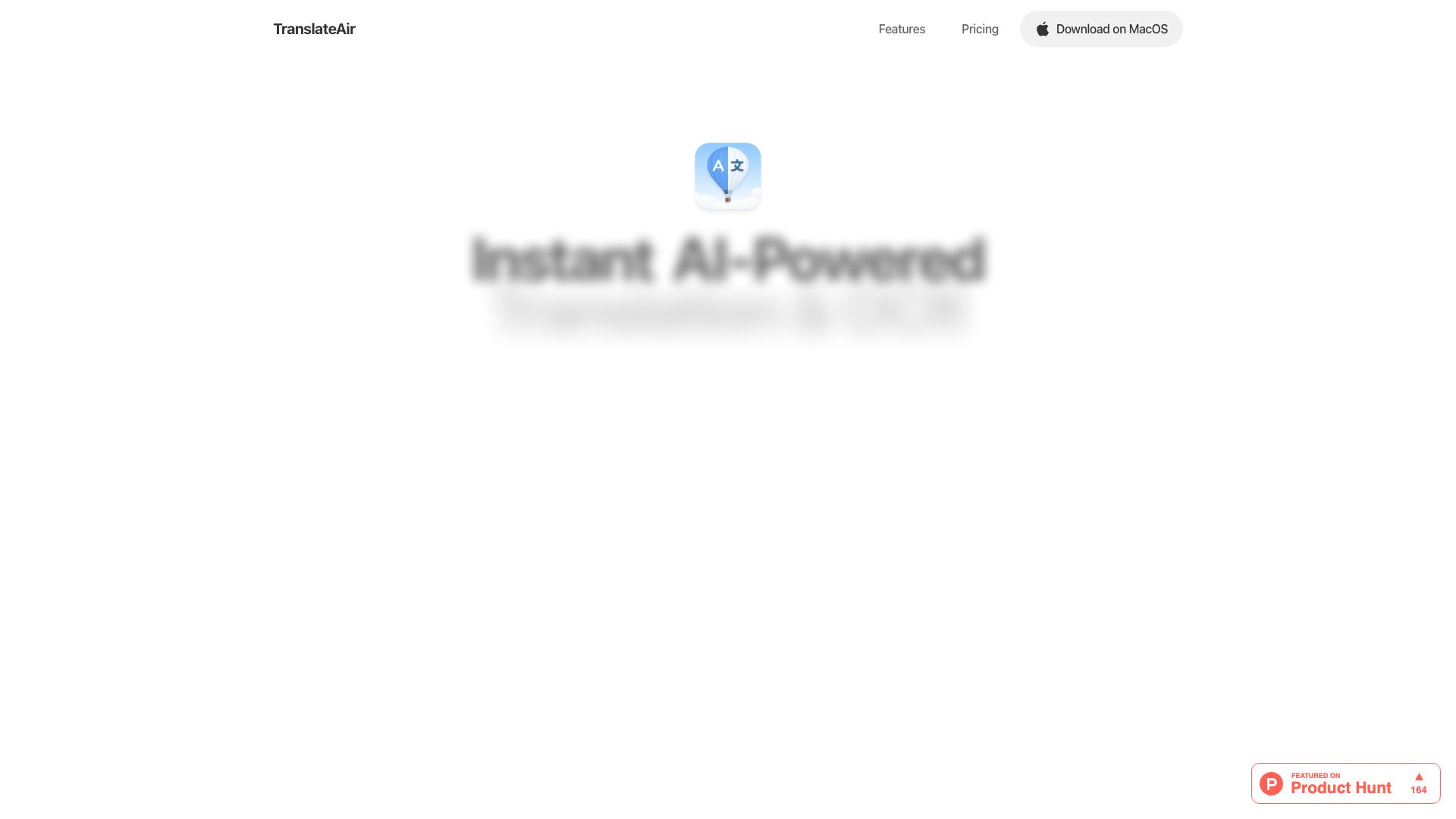 Screenshot of TranslateAir: Instant Document Translation