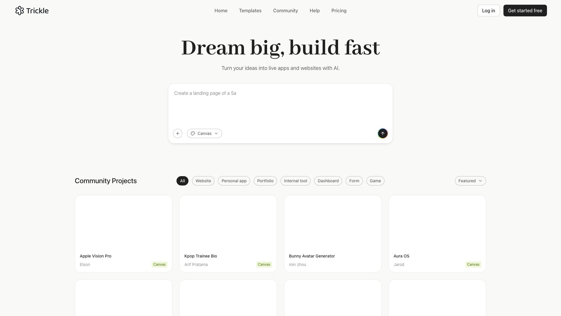 Screenshot of Trickle.so: Streamline Your SaaS Growth