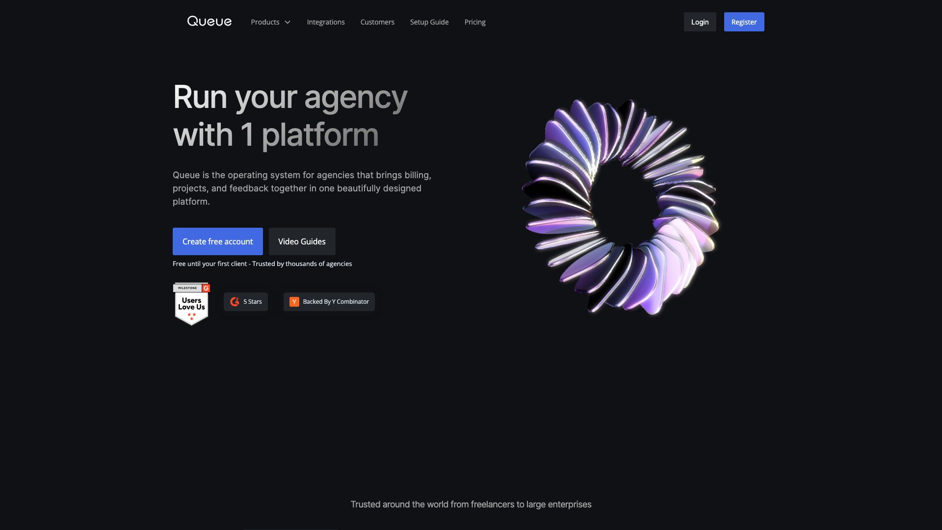 Screenshot of Queue: Seamless Waiting Room Management