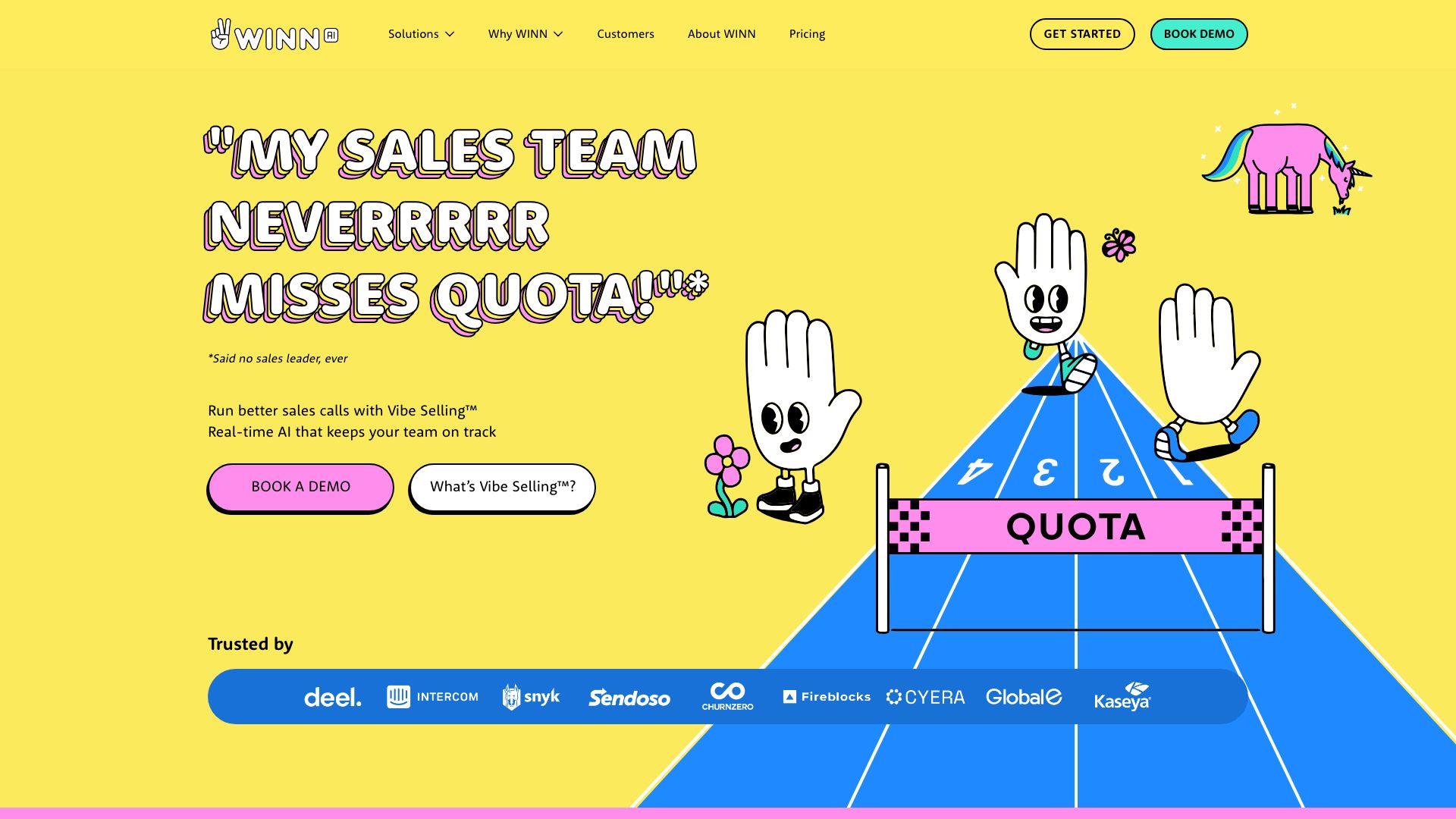 Screenshot of Winn.ai: Your AI-Powered Sales Copilot