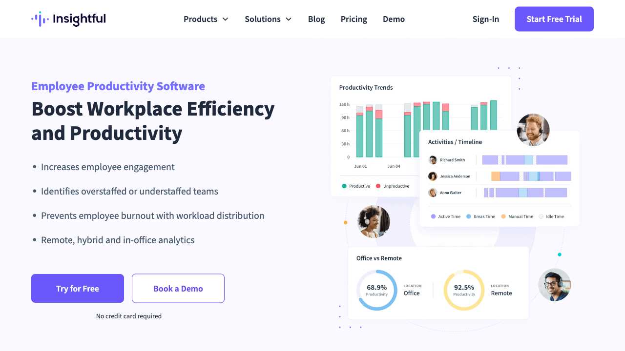 Screenshot of Workpuls: Employee Time Tracking and Workforce Management Software