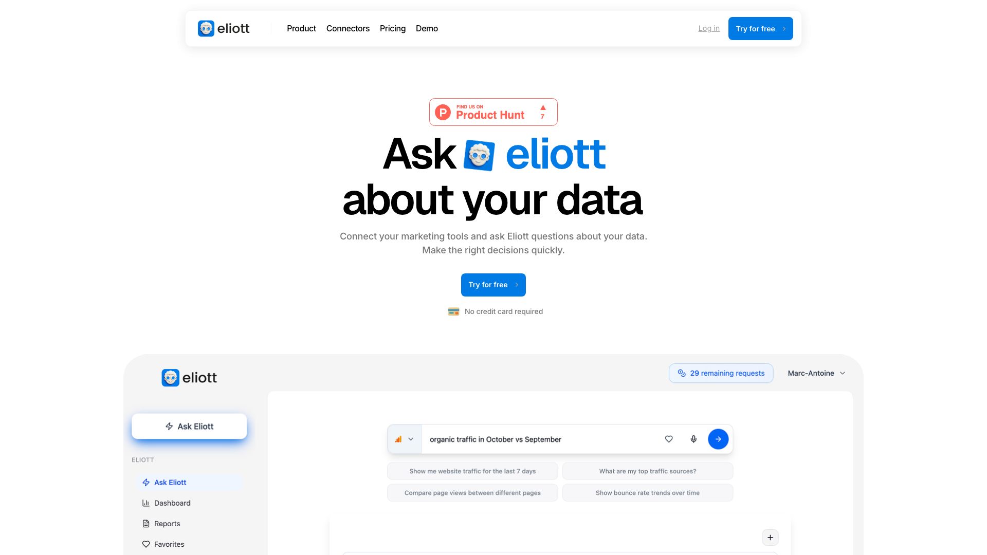 Screenshot of Ask Elliott: Your Personal AI Career Coach