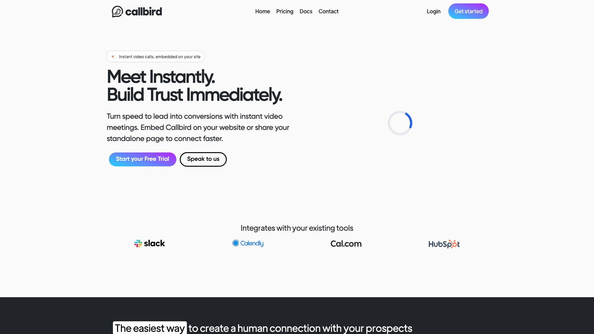 Screenshot of Callbird: Your AI-Powered Prospecting Partner