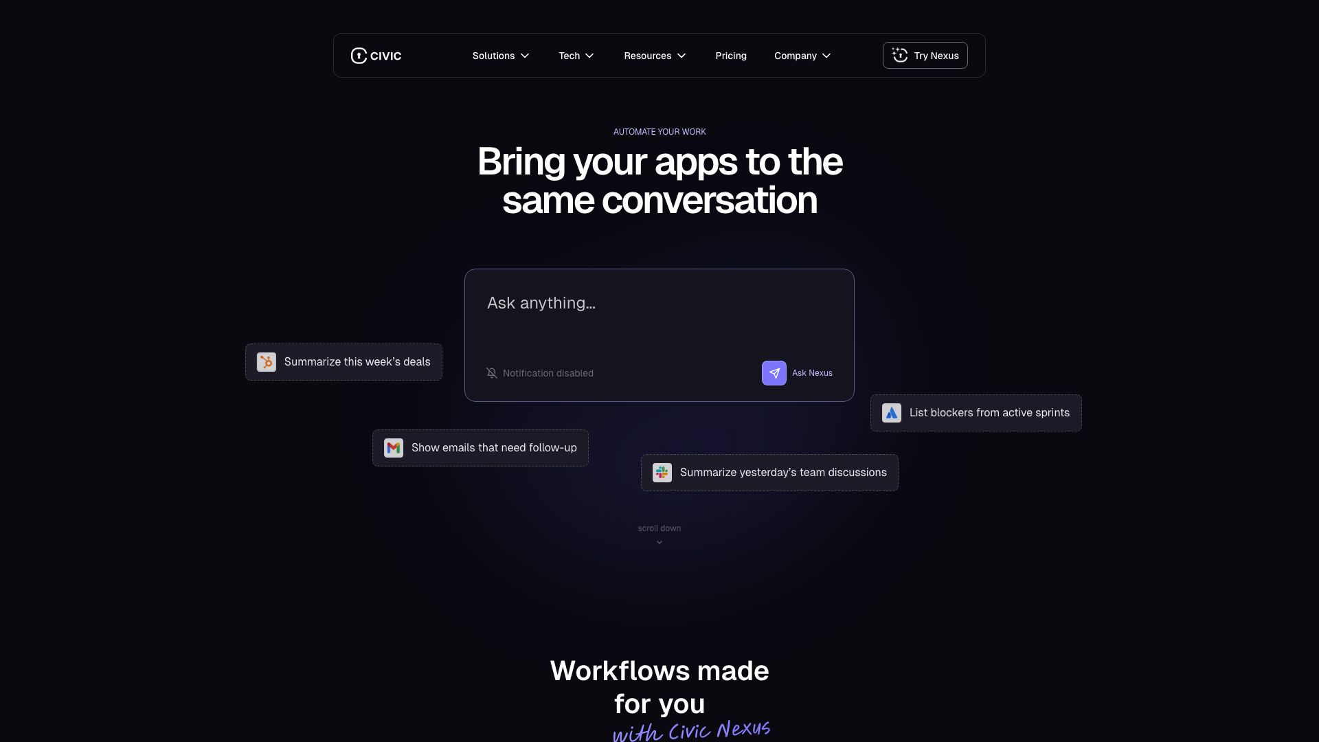 Screenshot of Civic: Digital Identity Protection
