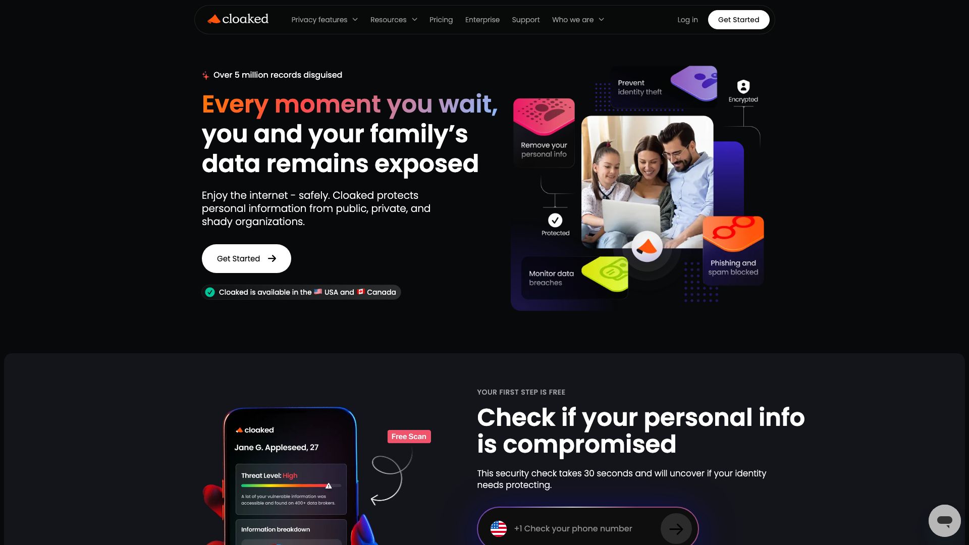 Screenshot of Cloaked: Unlock Your Digital Privacy