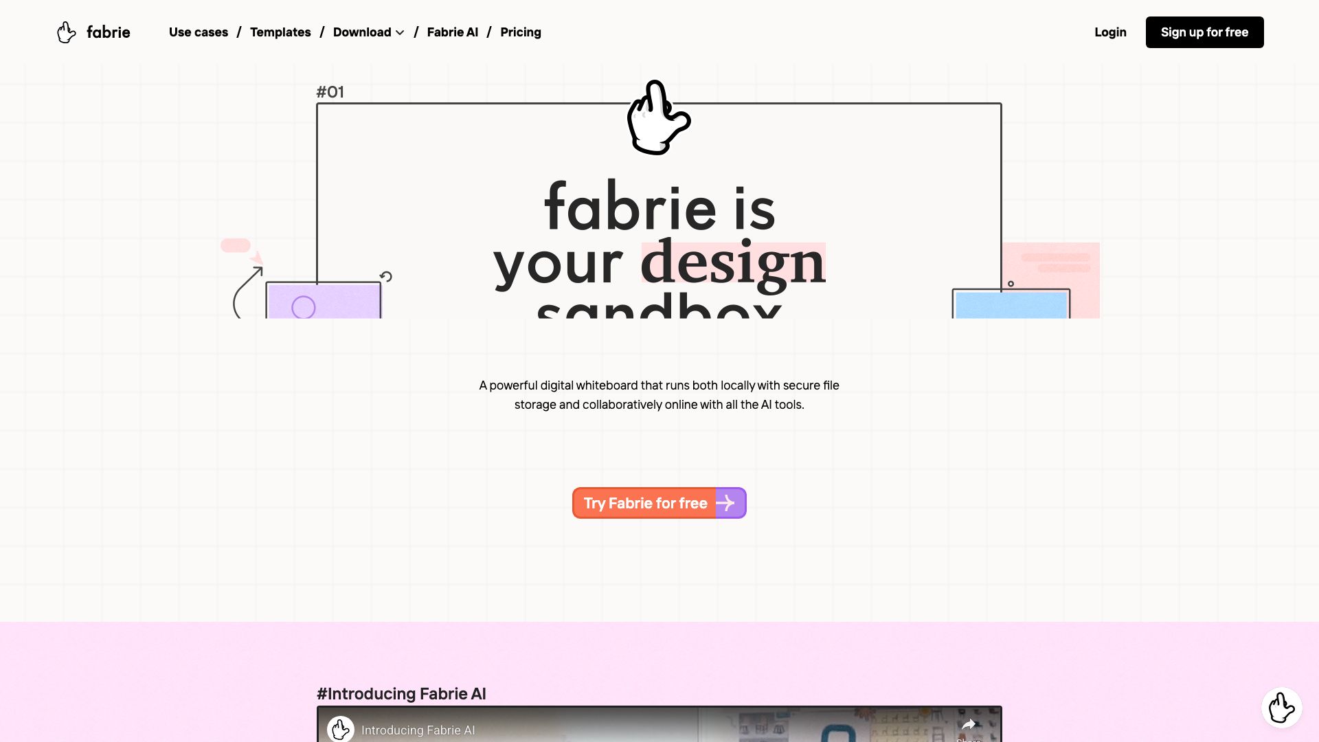 Screenshot of Fabrie: Your Digital Manufacturing Partner