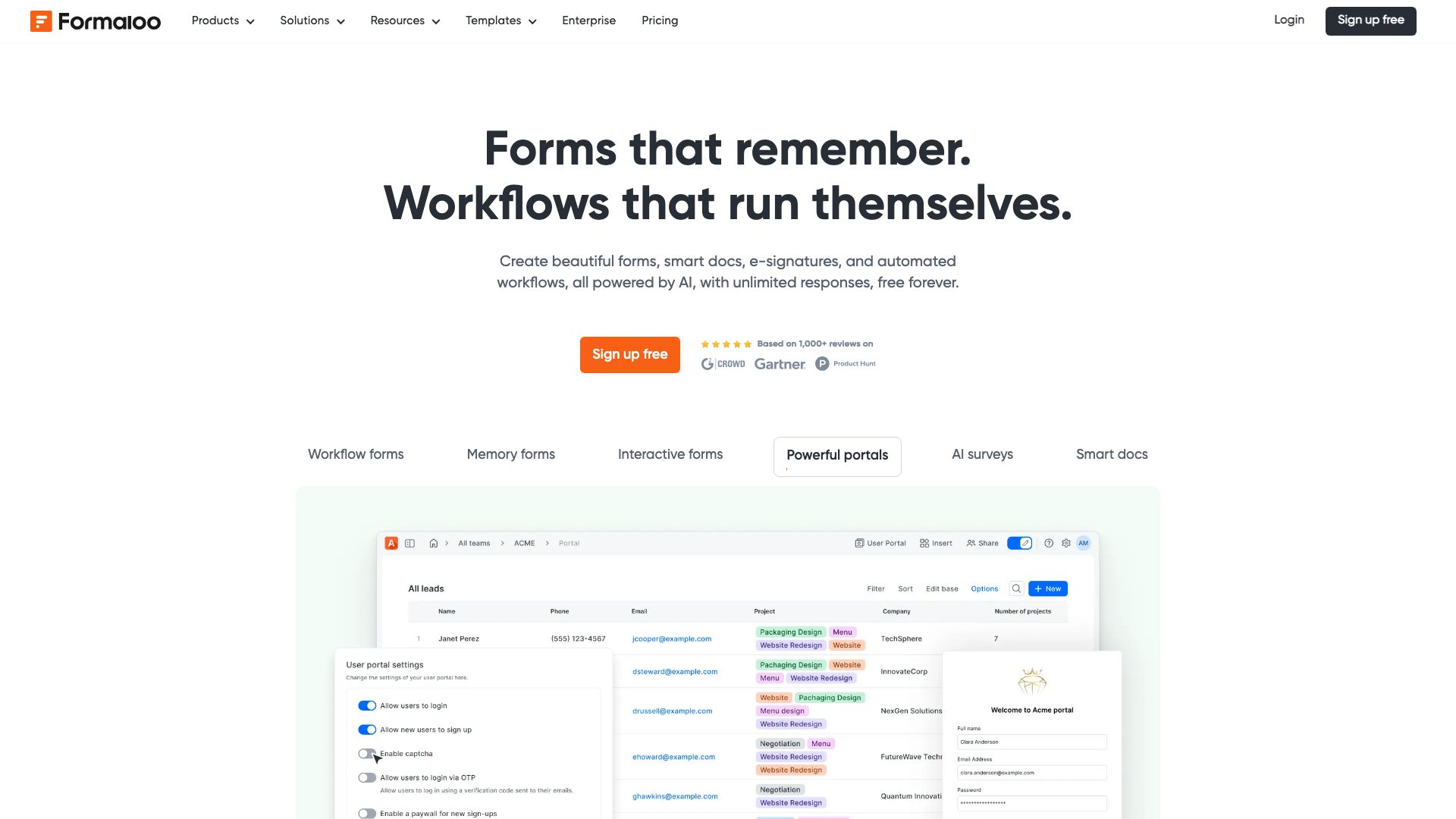 Screenshot of Formaloo: Revolutionize Your Business Data Collection